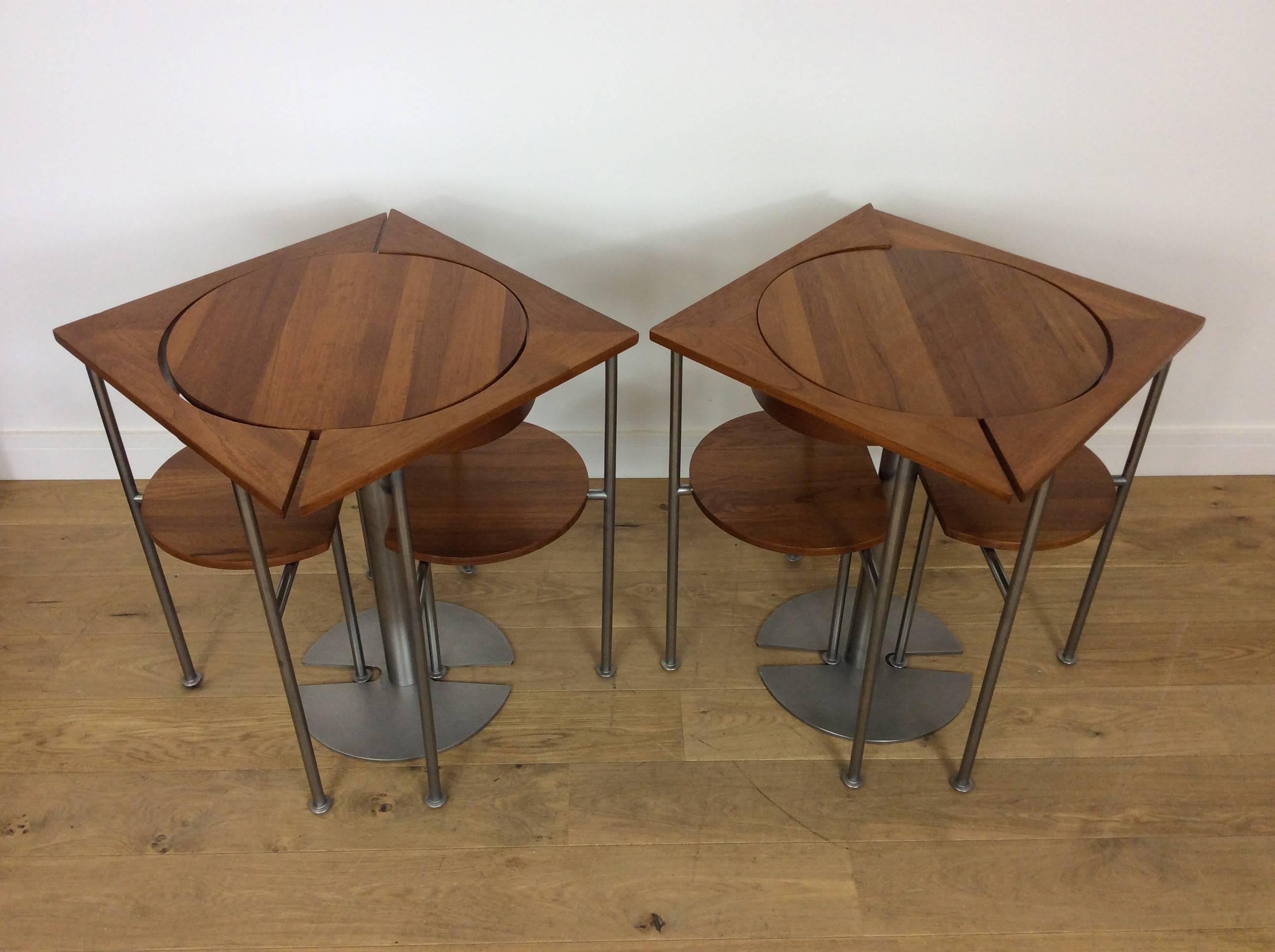 Midcentury Tables and Chairs Designed by Frans Schrofer 3