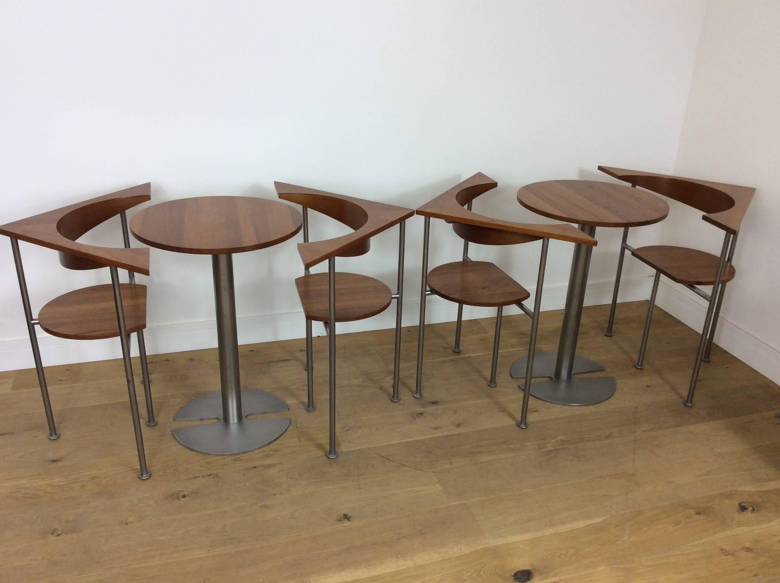 Midcentury Tables and Chairs Designed by Frans Schrofer 4