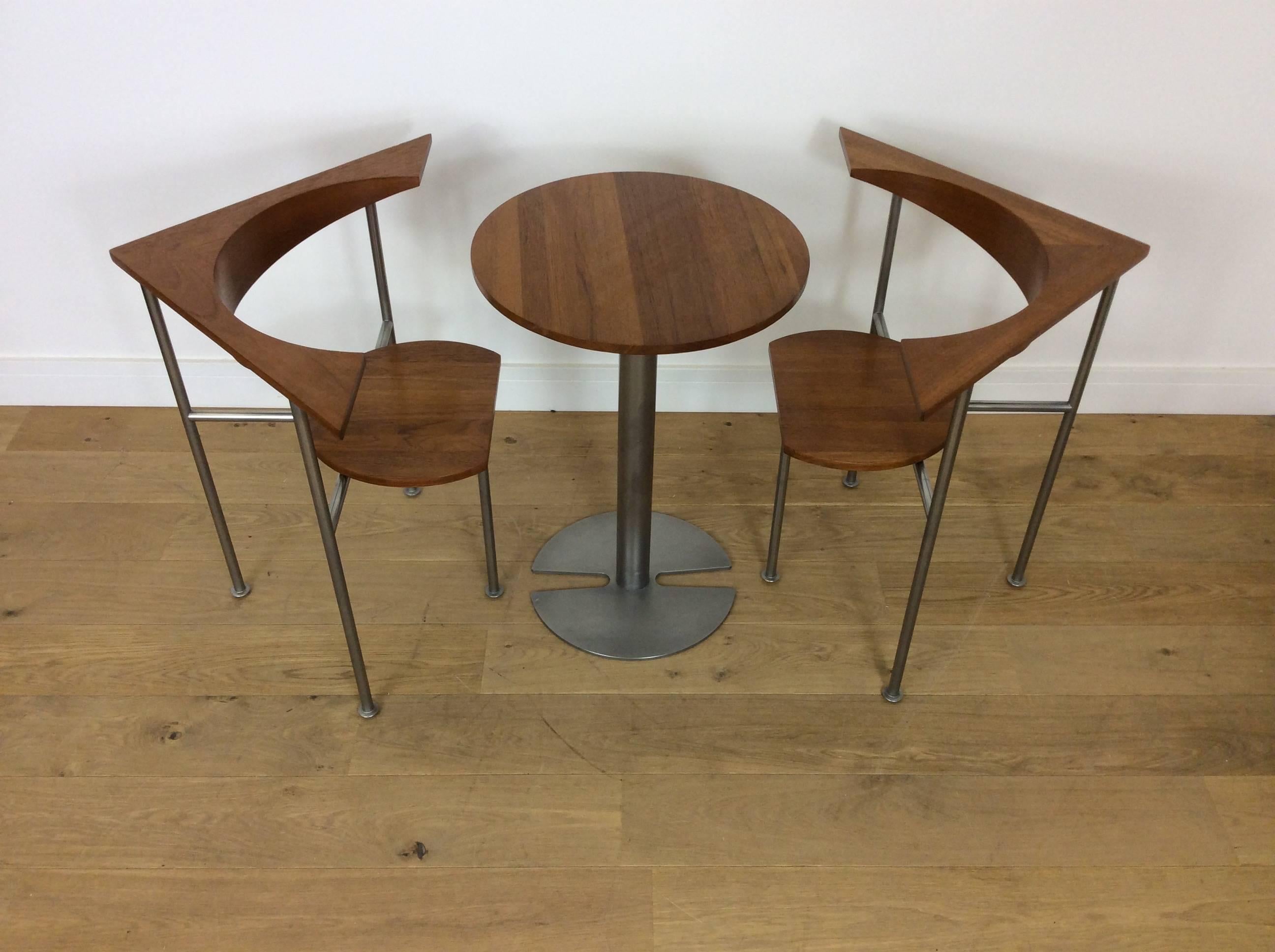 Midcentury Tables and Chairs Designed by Frans Schrofer 10