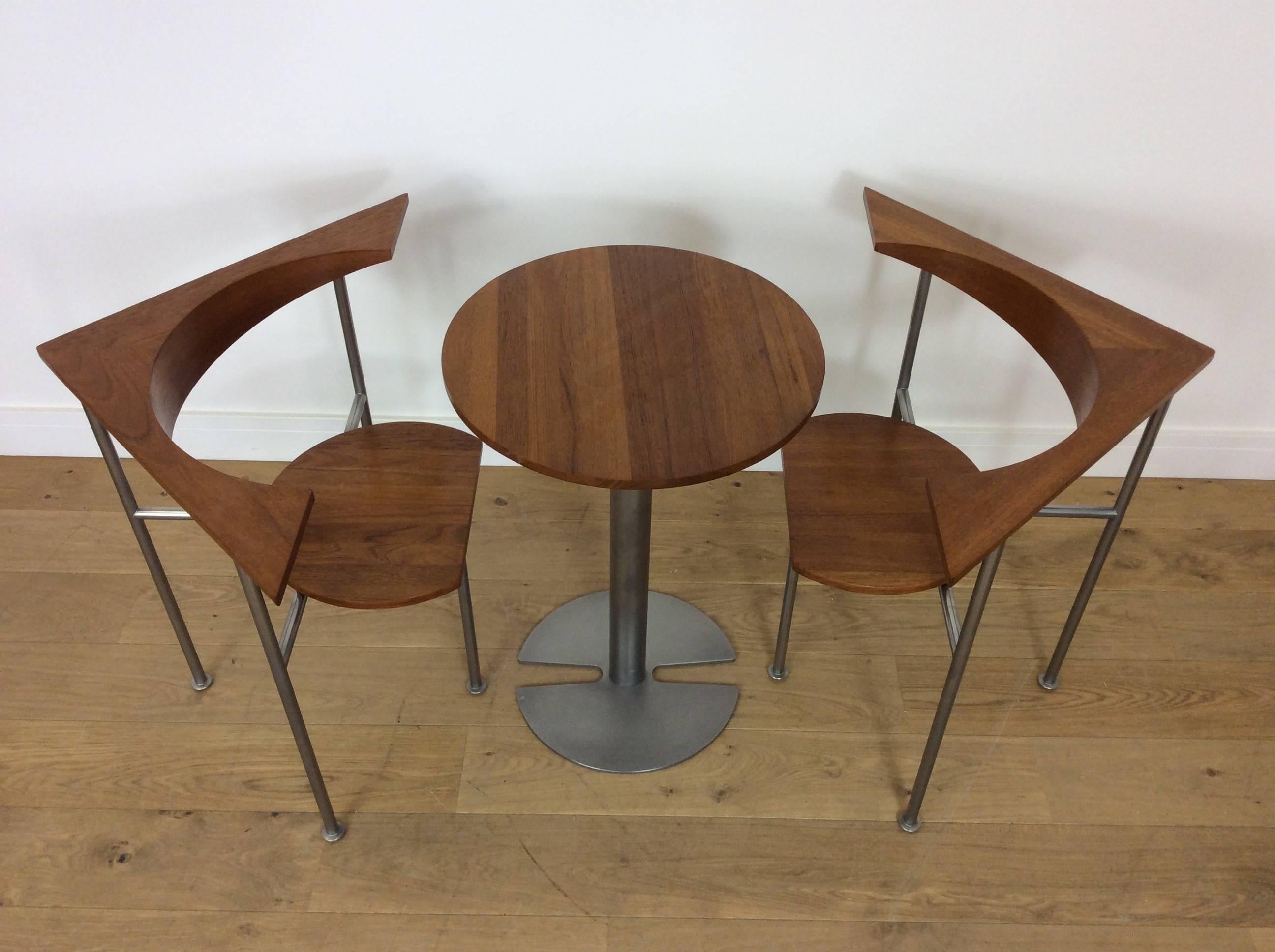 Midcentury Tables and Chairs Designed by Frans Schrofer 11
