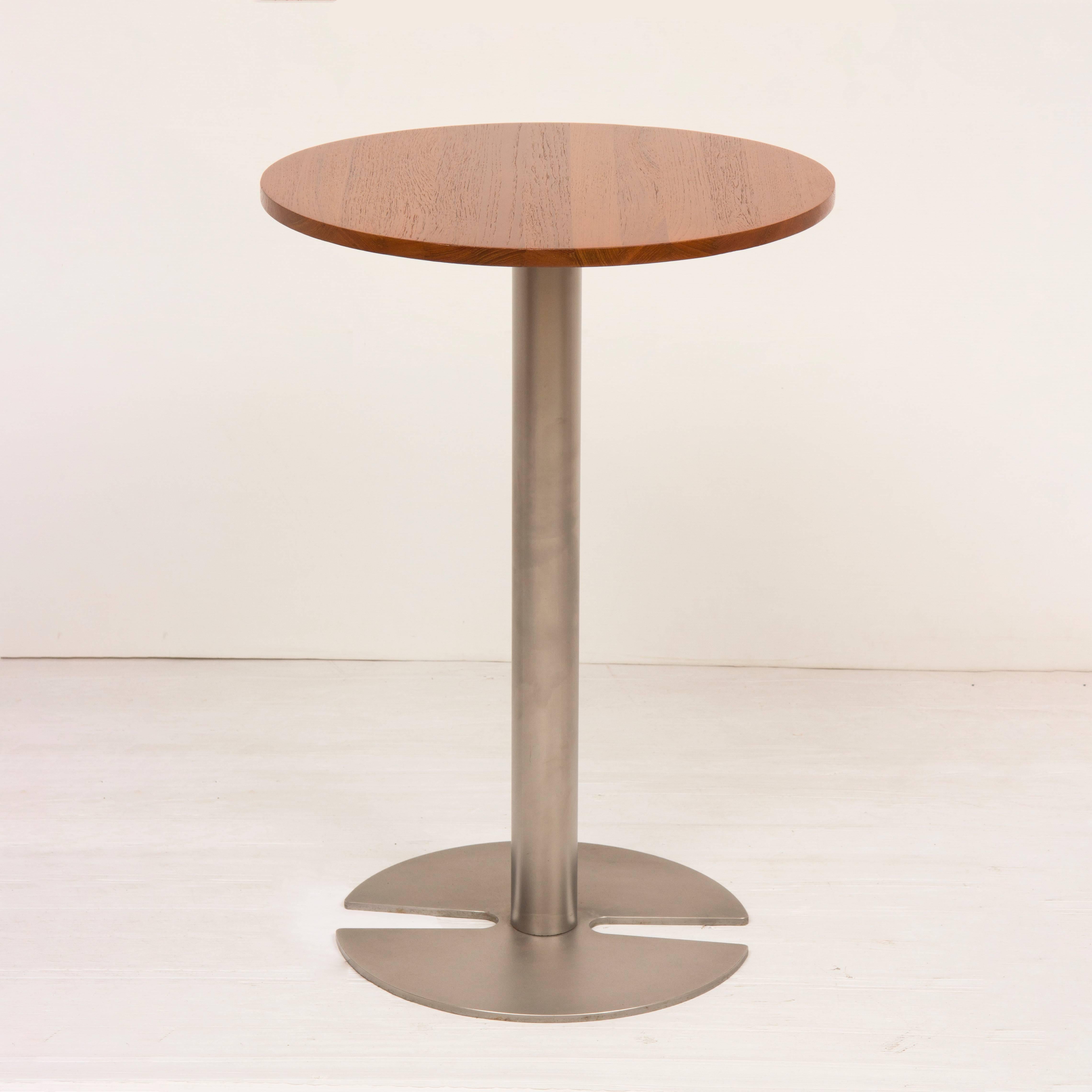 Aluminum Midcentury Tables and Chairs Designed by Frans Schrofer