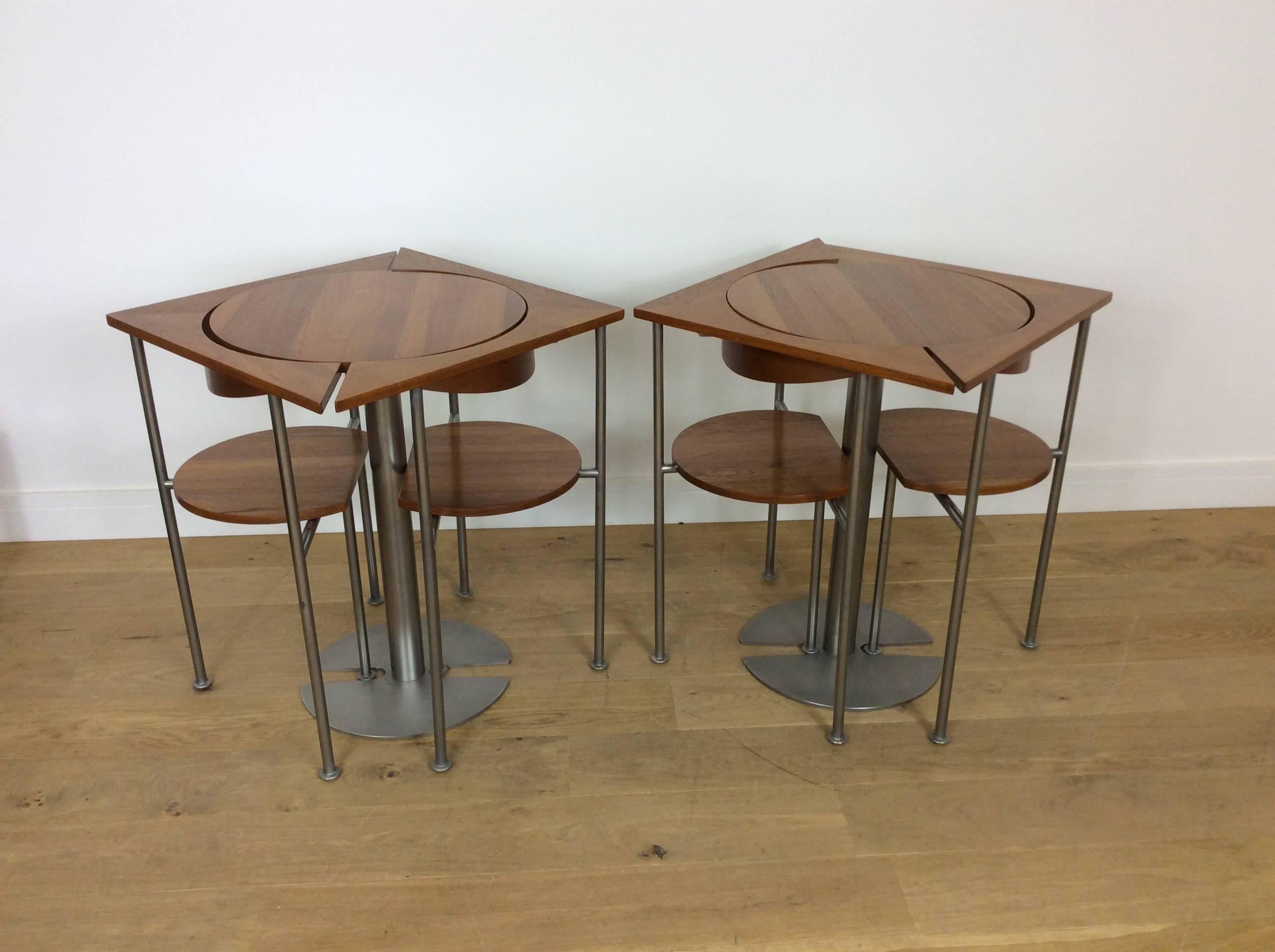 Midcentury Tables and Chairs Designed by Frans Schrofer 2