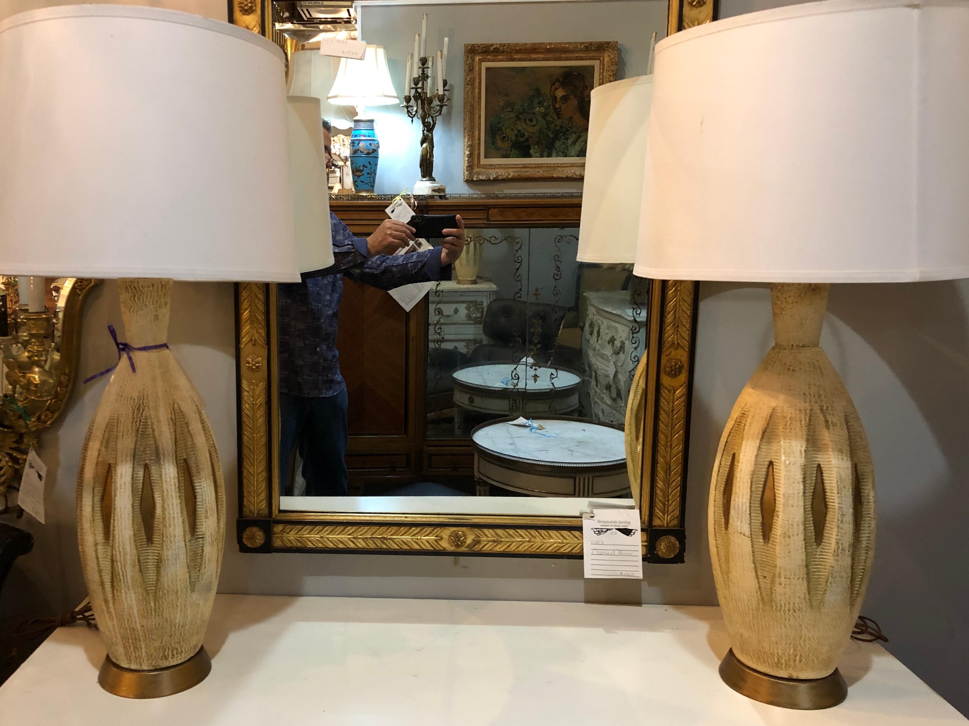 Mid-20th Century Pair of Mid-Century Modern Table Lamps