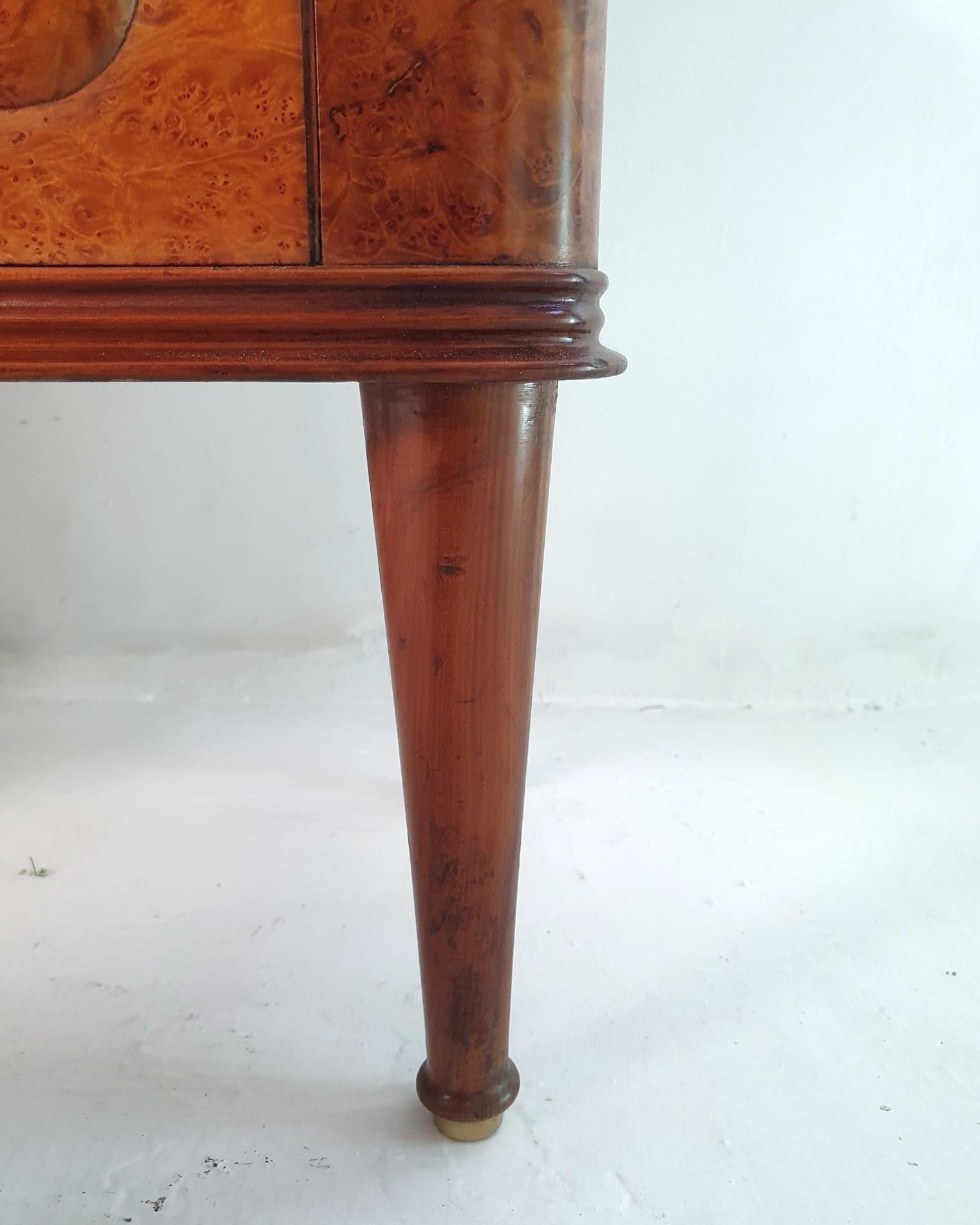 Mid-20th Century Pair of Mid Century Italian Nightstands For Sale