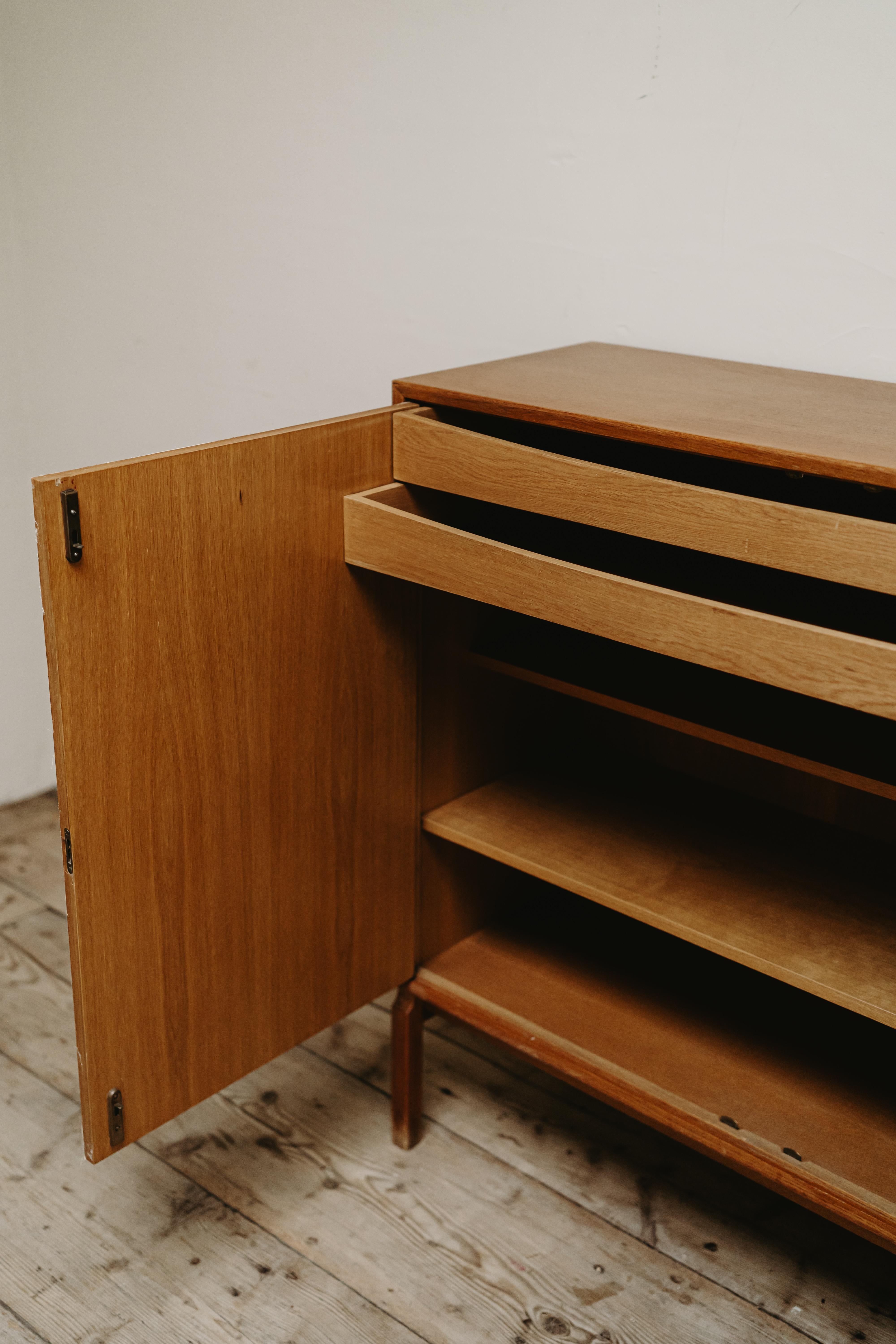 Pair of Midcentury Scandinavian Cabinets/Highboards 7