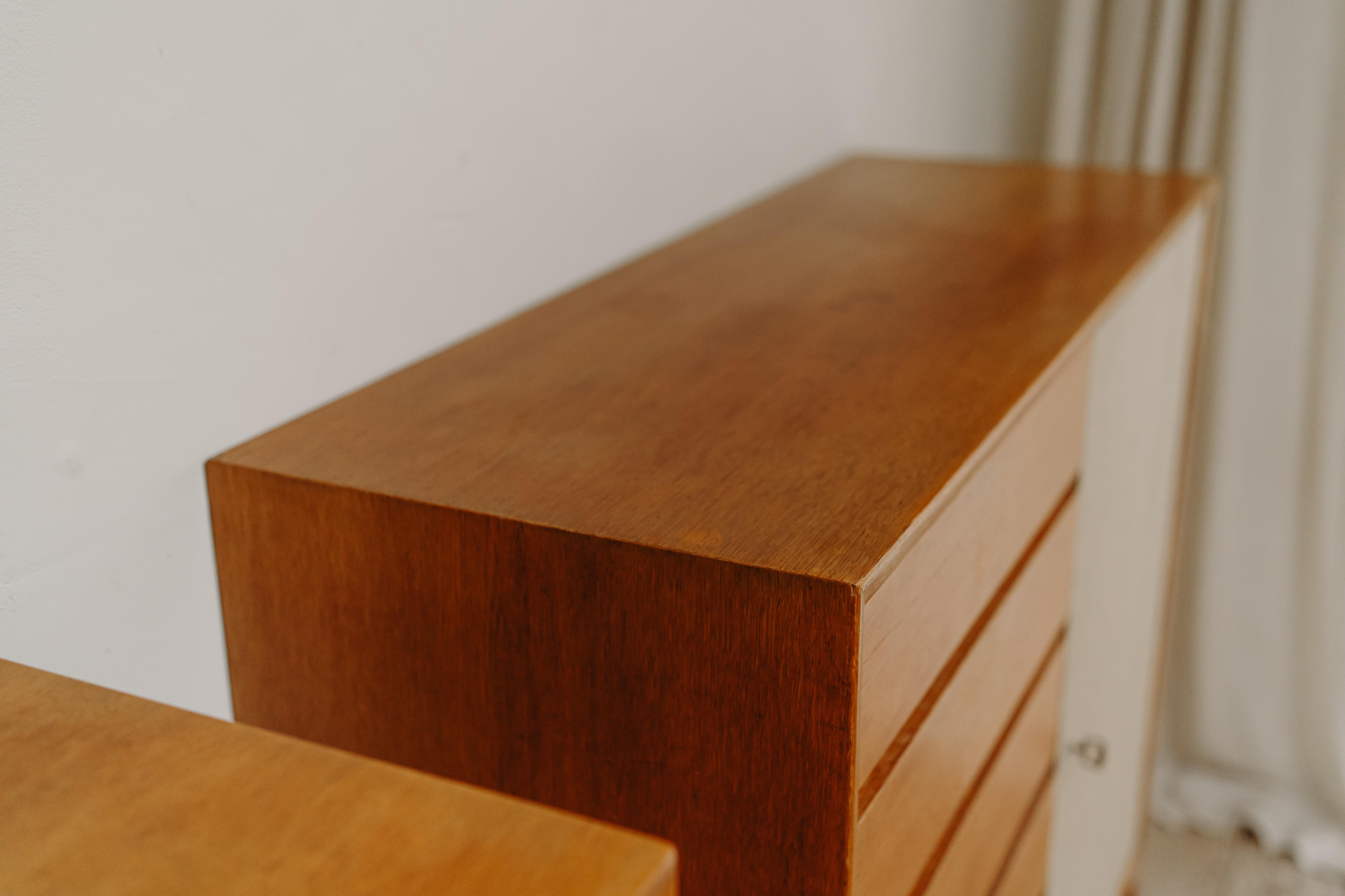 Pair of Midcentury Scandinavian Cabinets/Highboards 8