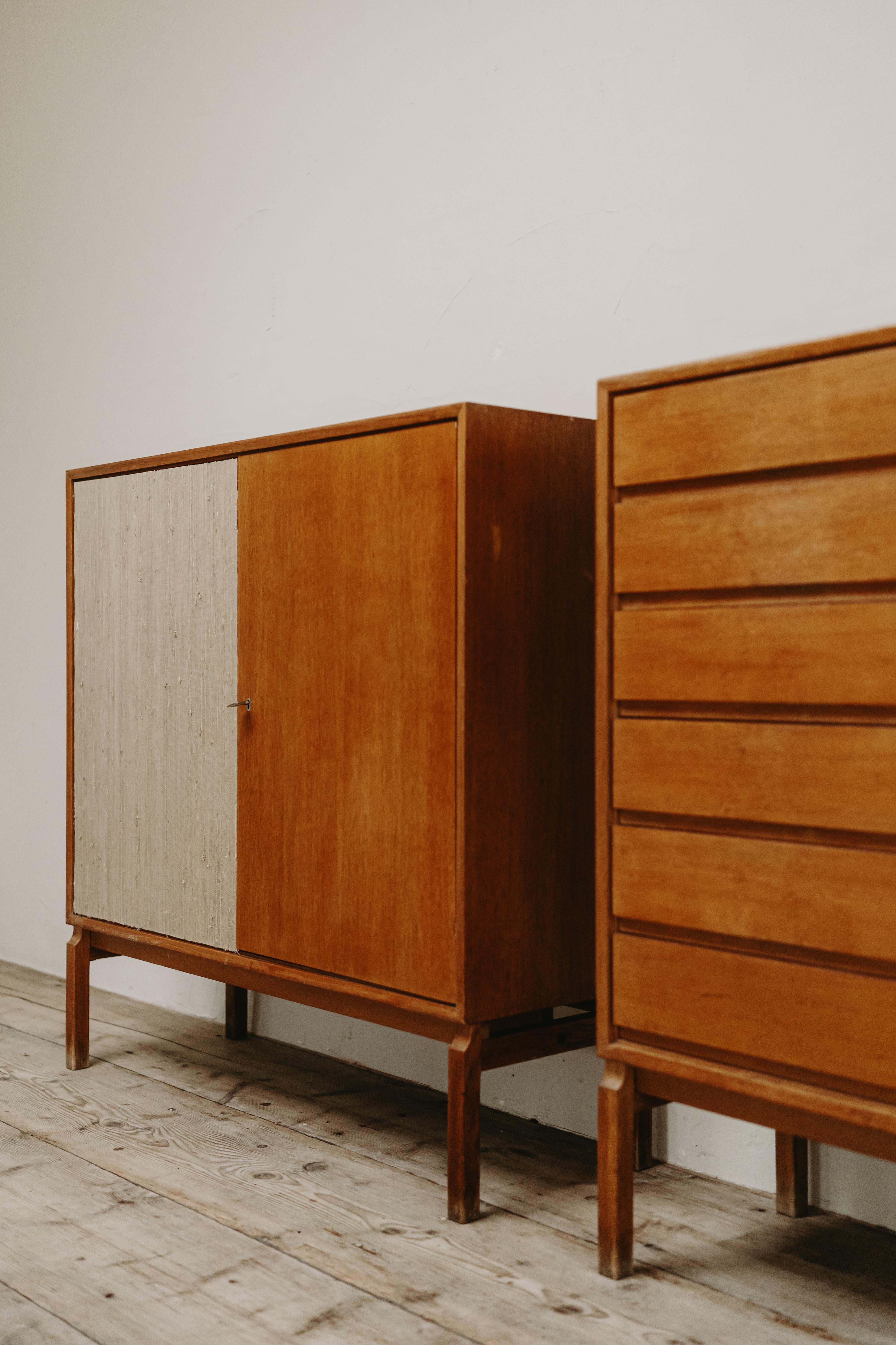 Pair of Midcentury Scandinavian Cabinets/Highboards 2