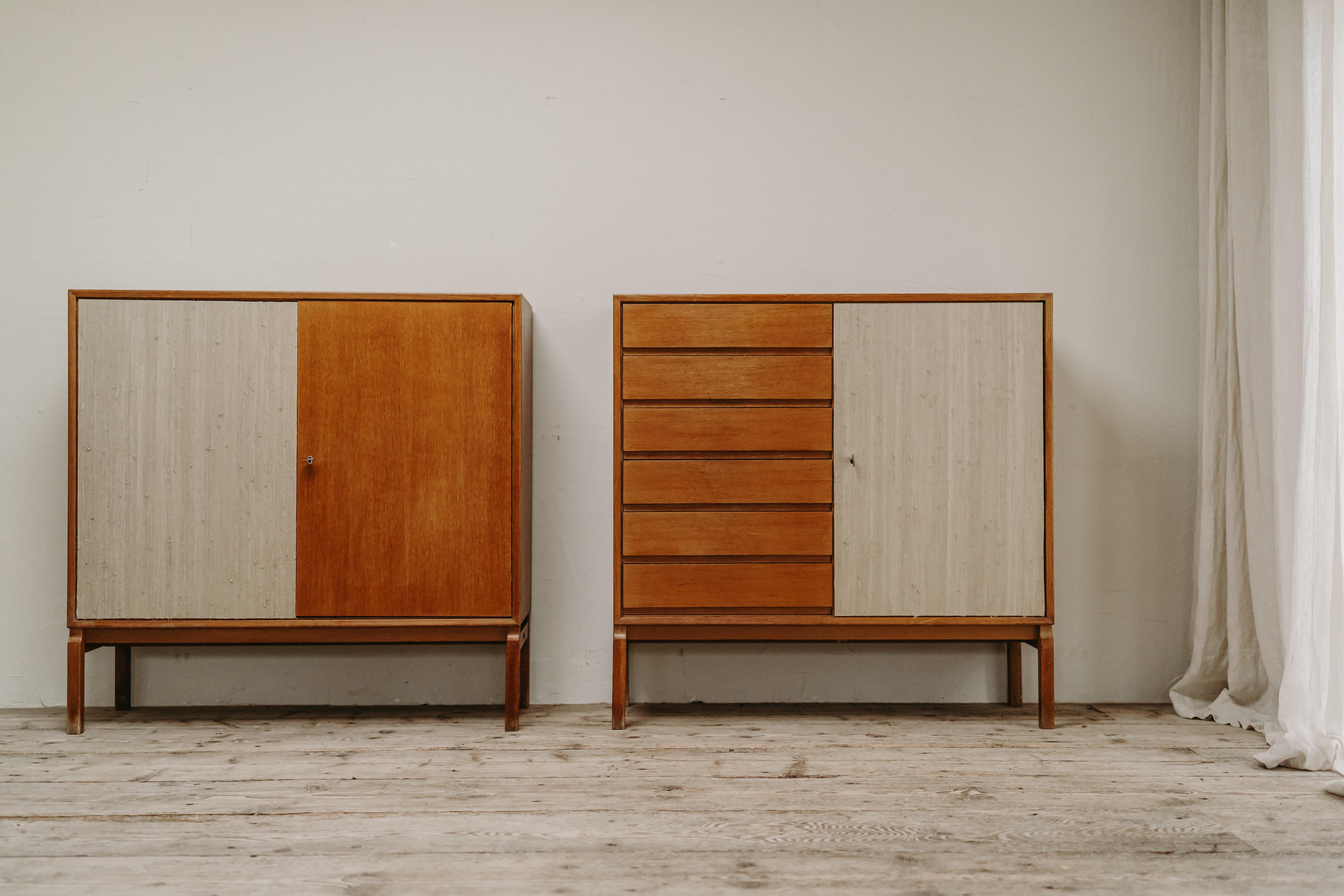 Pair of Midcentury Scandinavian Cabinets/Highboards 3