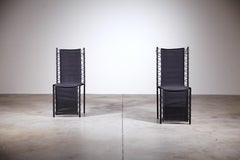A Pair of " Miss Beason " Chairs by Philippe Starck Les 3 Suisses France 1980