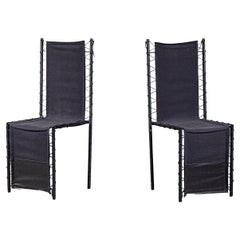 Paire de chaises Miss Beason de Philippe Starck Les 3 Suisses France 1980