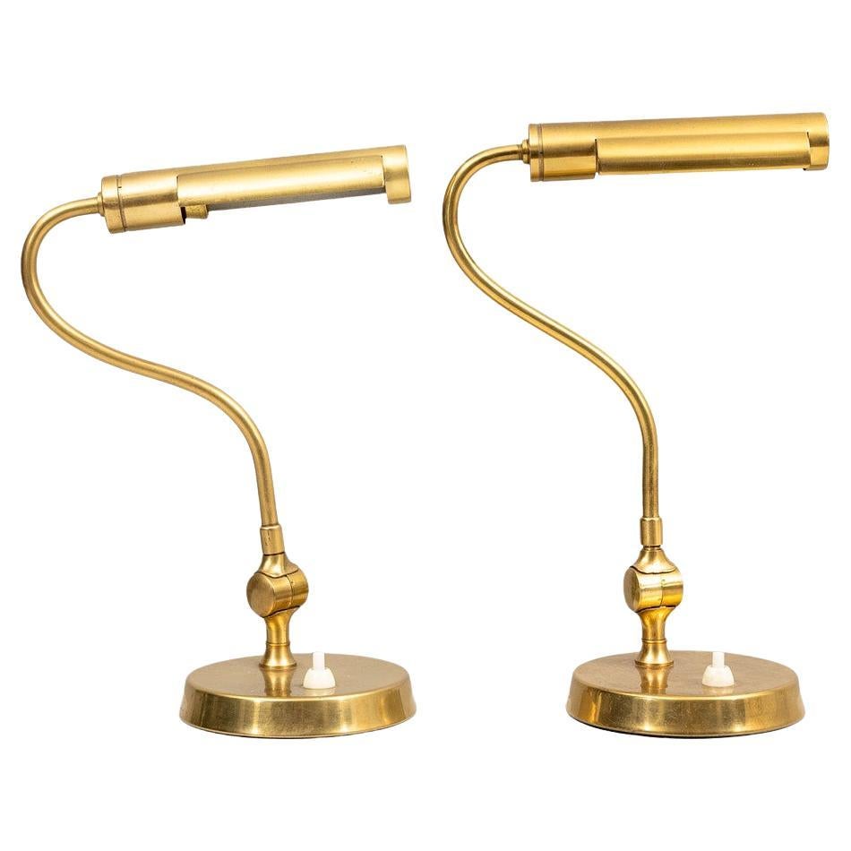 A Pair of Model 52435 Table Lamps by Uppsala Armaturfabrik For Sale