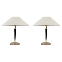 A Pair of Model 6931 Table Lamps by Harald Notini for Arvid Böhlmarks Lampfabrik
