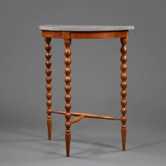 Pair of Modern Bobbin Legged Side Tables