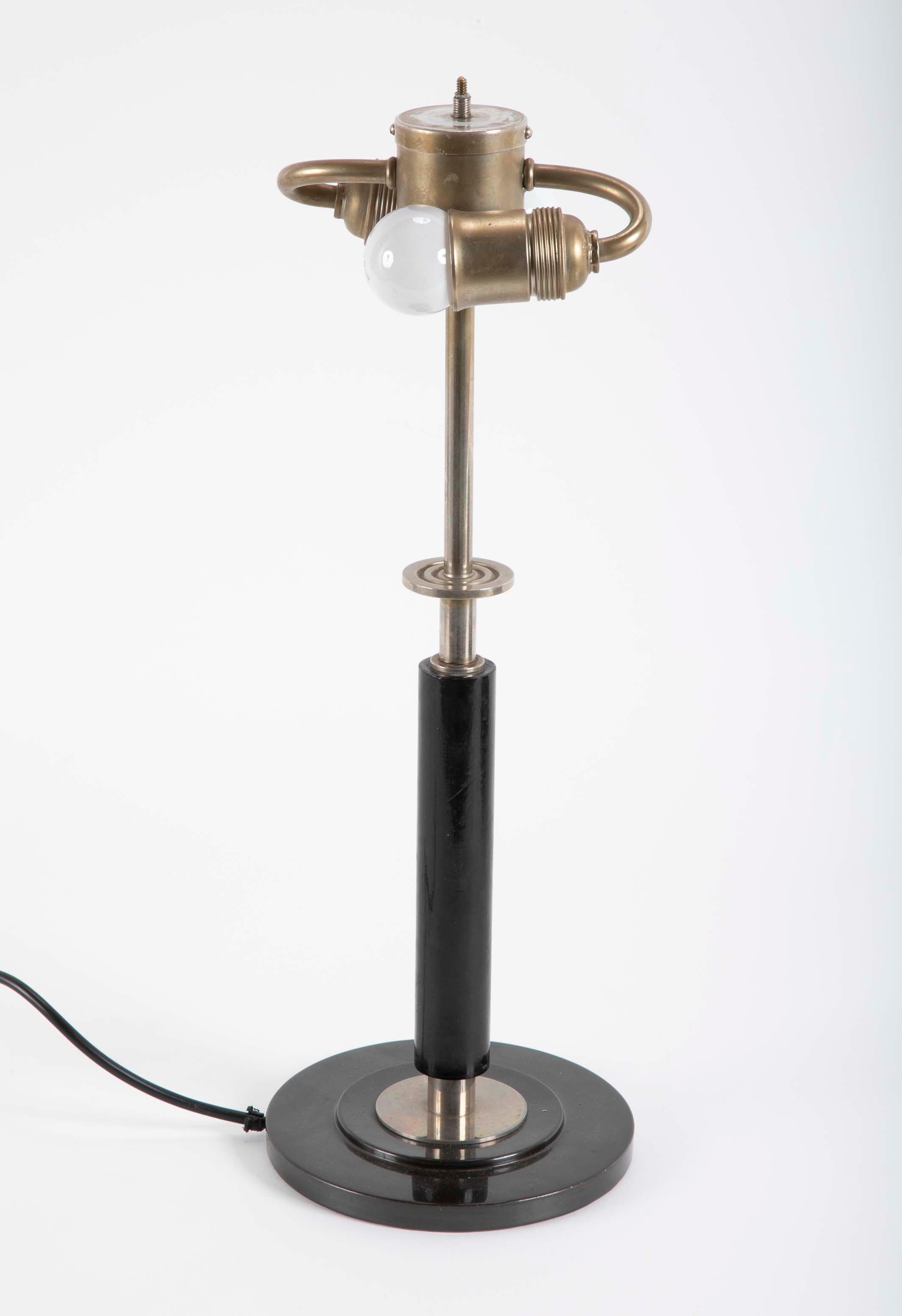 A Pair of Modern Swedish Lamps Designed by Erik Tidstrand Produced, circa 1932 For Sale 4