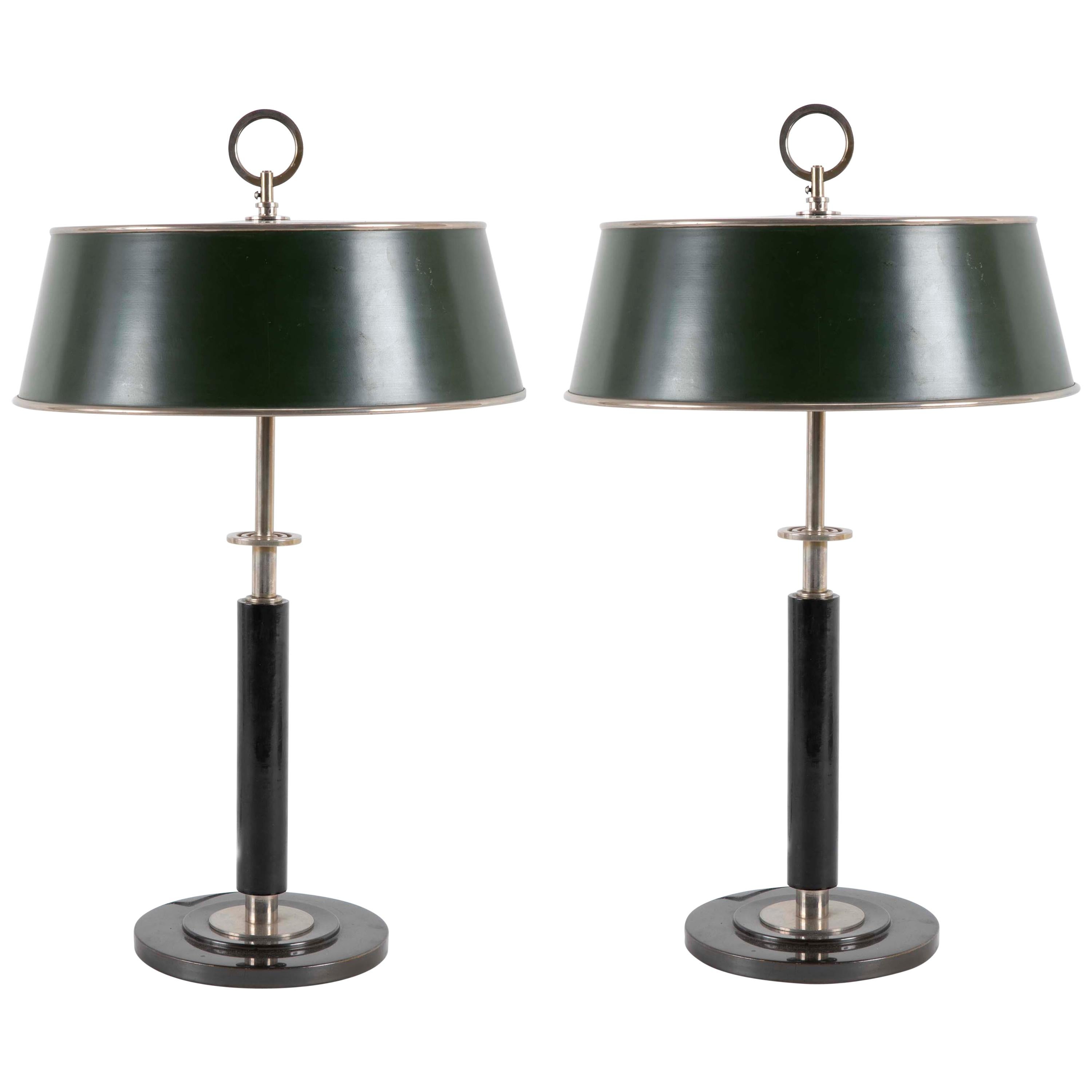 Moderne schwedische Lampen, entworfen von Erik Tidstrand, hergestellt, um 1932