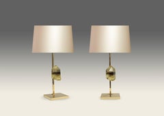 Pair of Modern Topiz Mount Lamps