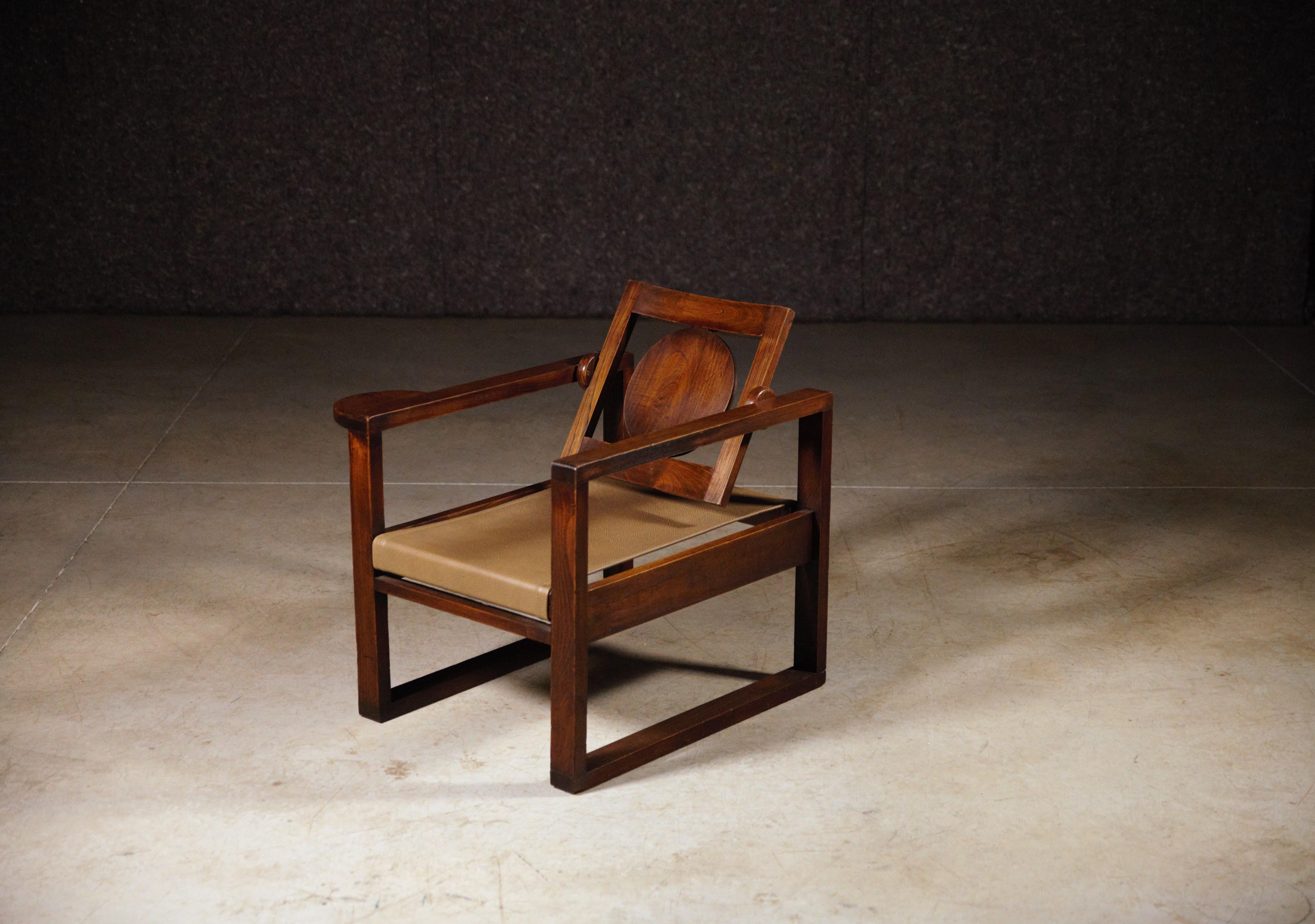 Paire de fauteuils modernistes de Victor Courtray France, années 1940 en vente 6