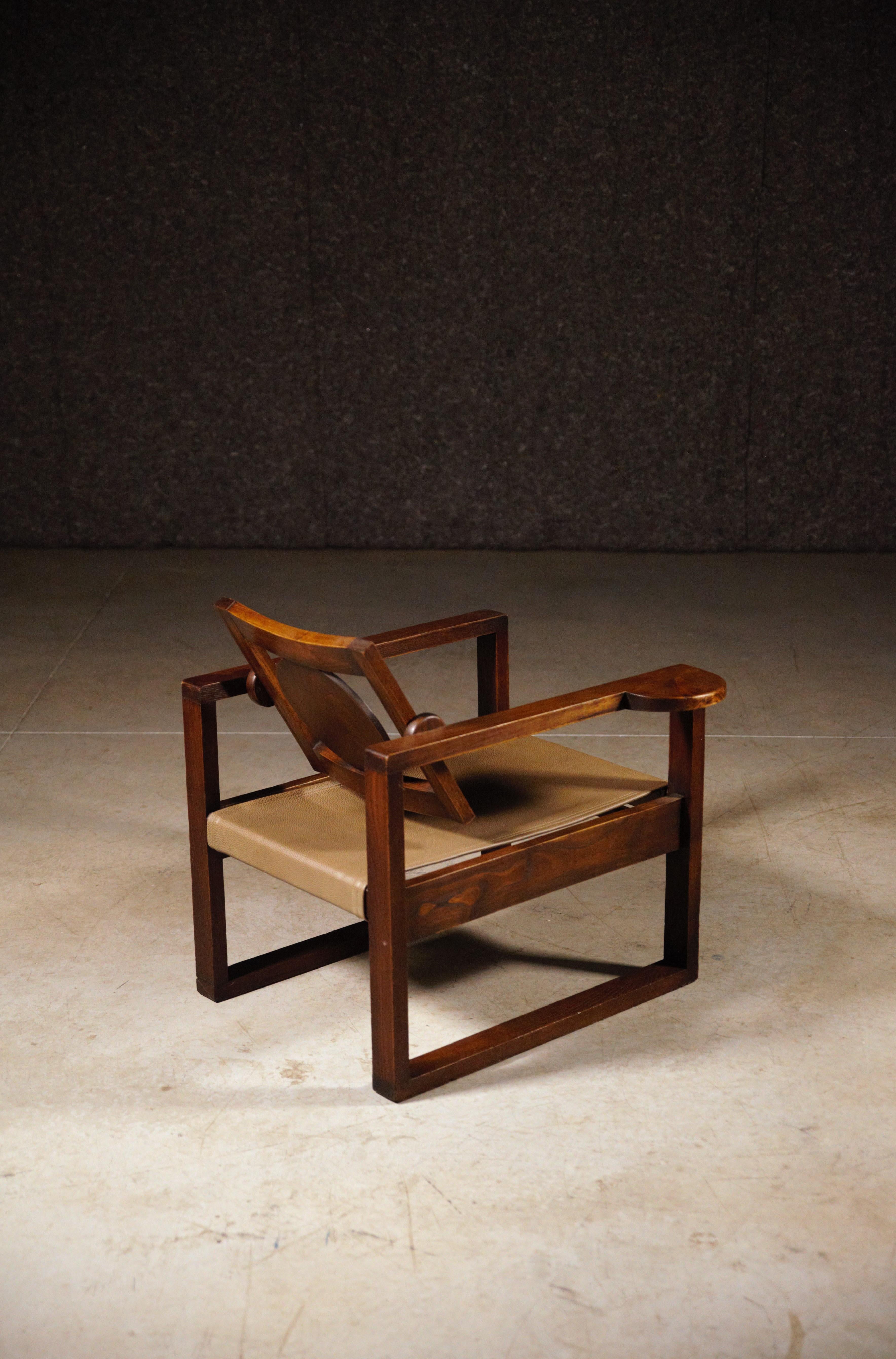 Français Paire de fauteuils modernistes de Victor Courtray France, années 1940 en vente