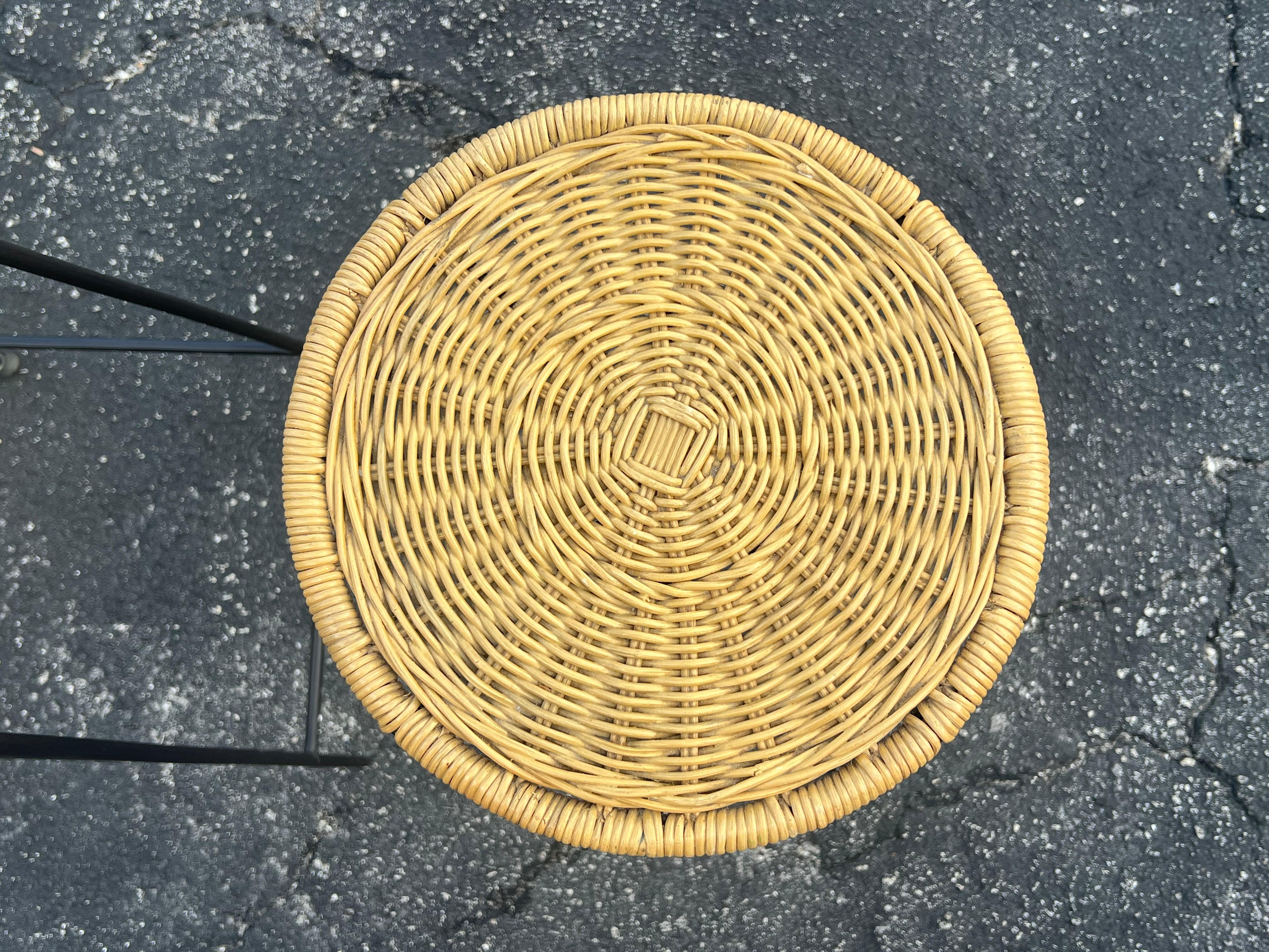 A Pair Of Modernist Bar Stools Ca' 1960's In Good Condition For Sale In St.Petersburg, FL