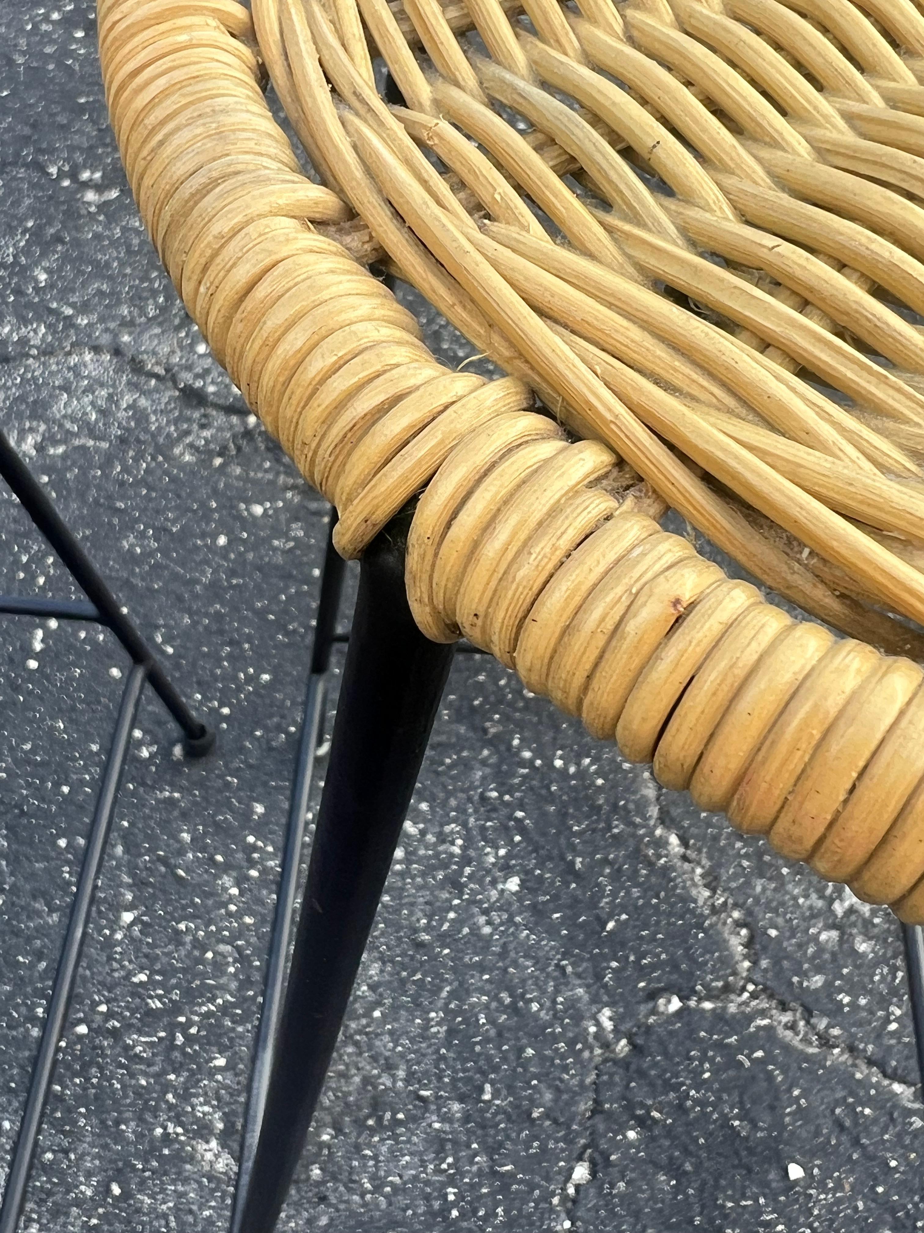Mid-20th Century A Pair Of Modernist Bar Stools Ca' 1960's For Sale