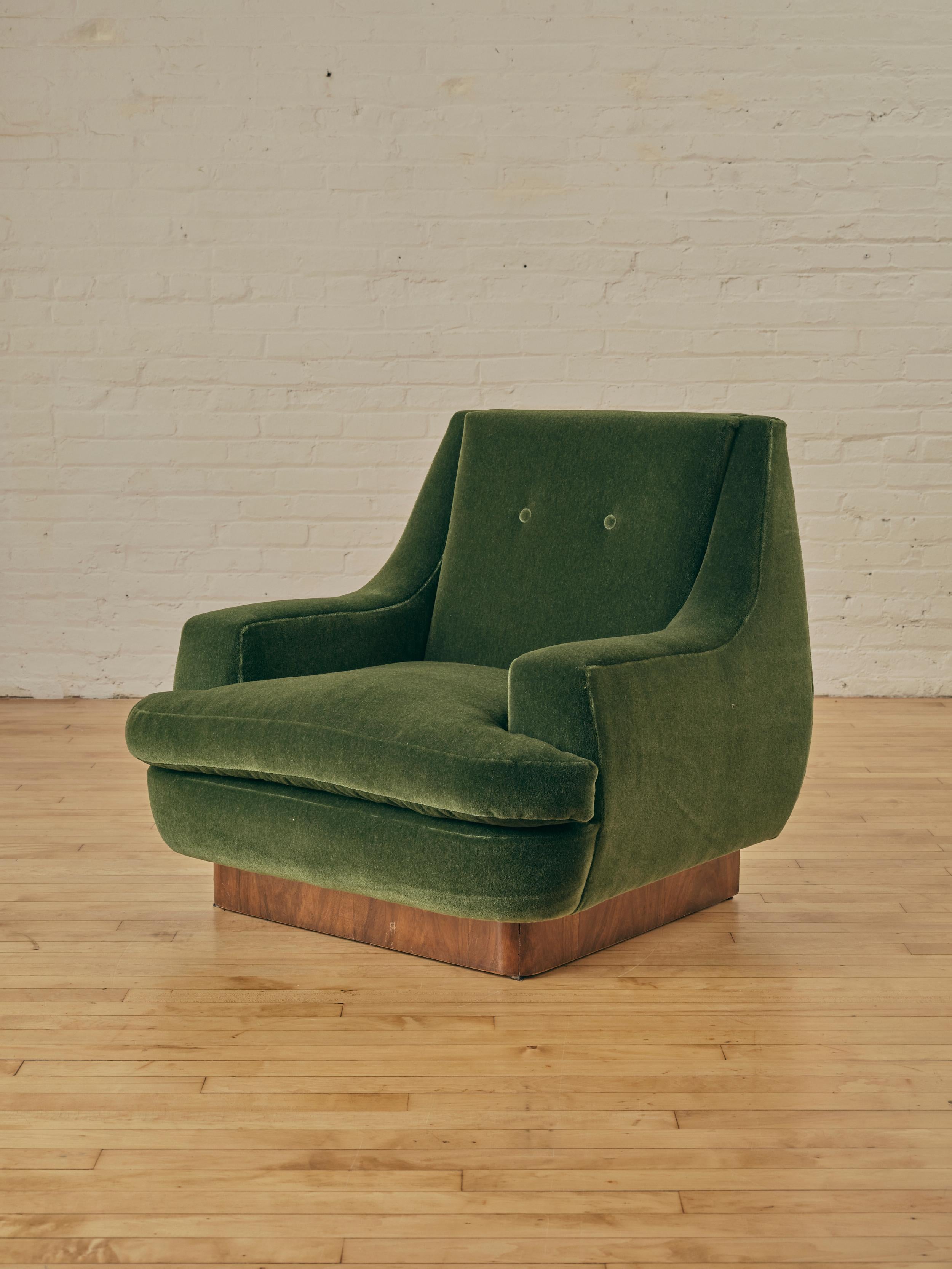 Mid-Century Modern A Pair of Modernist Cube Lounge Chairs  For Sale