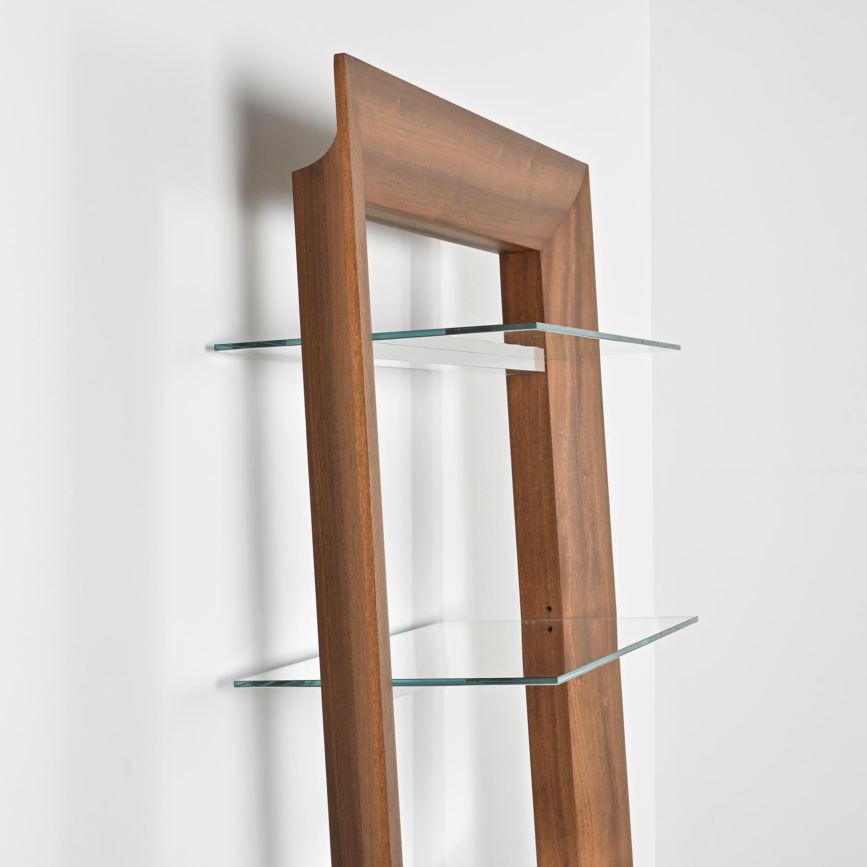A Pair of Modular Mirror-Bookshelves by Philippe Starck, Driade 2007 In Good Condition For Sale In VILLEURBANNE, FR