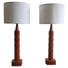 A Pair of Möllers Armatur Eskilstuna Floor Lamps 1970