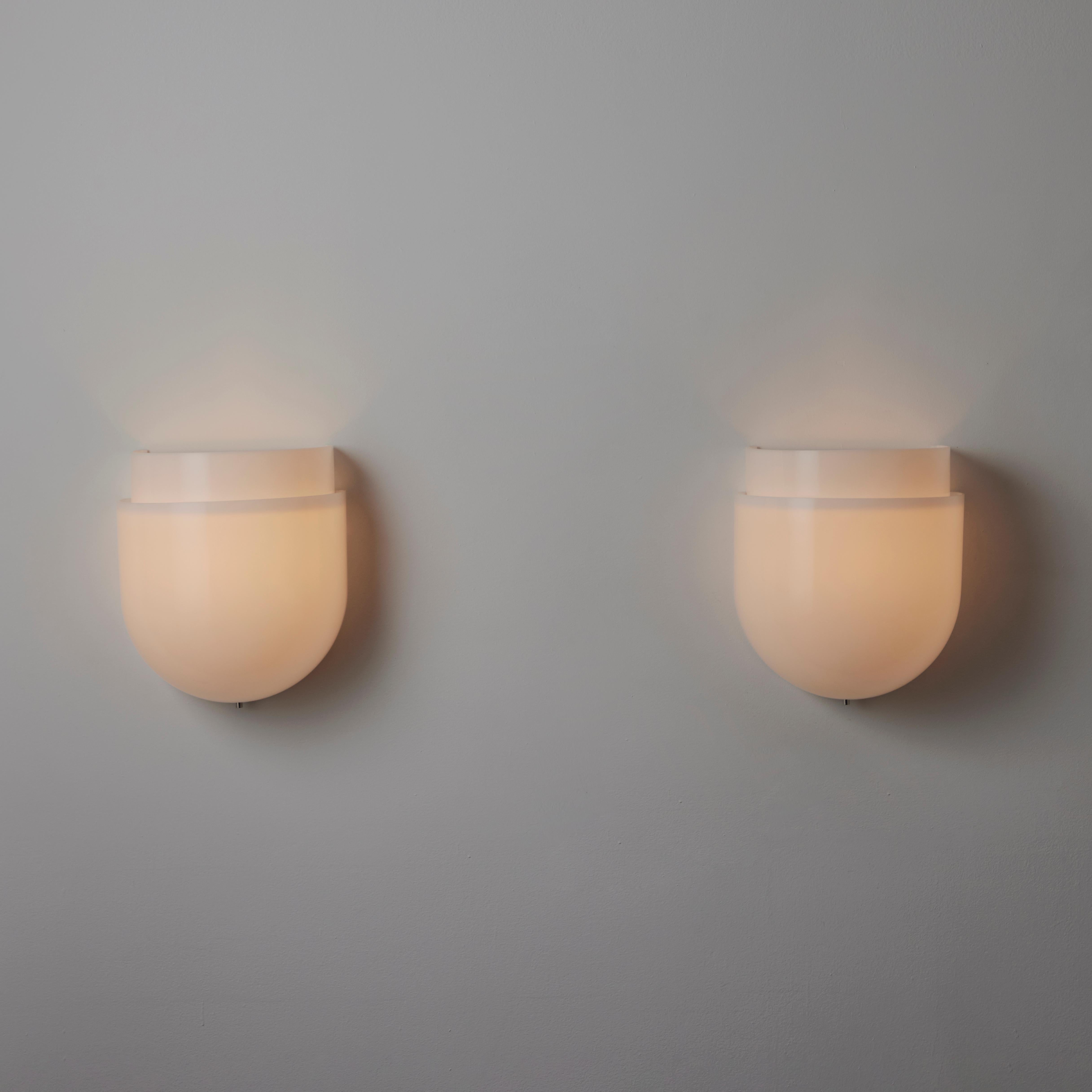 A Pair of 'Montparnasse' Sconces by Sergio Asti for Candle 5