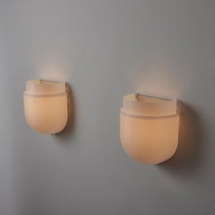 Ein Paar Wandleuchter „Montparnasse“ von Sergio Asti für Kerzen