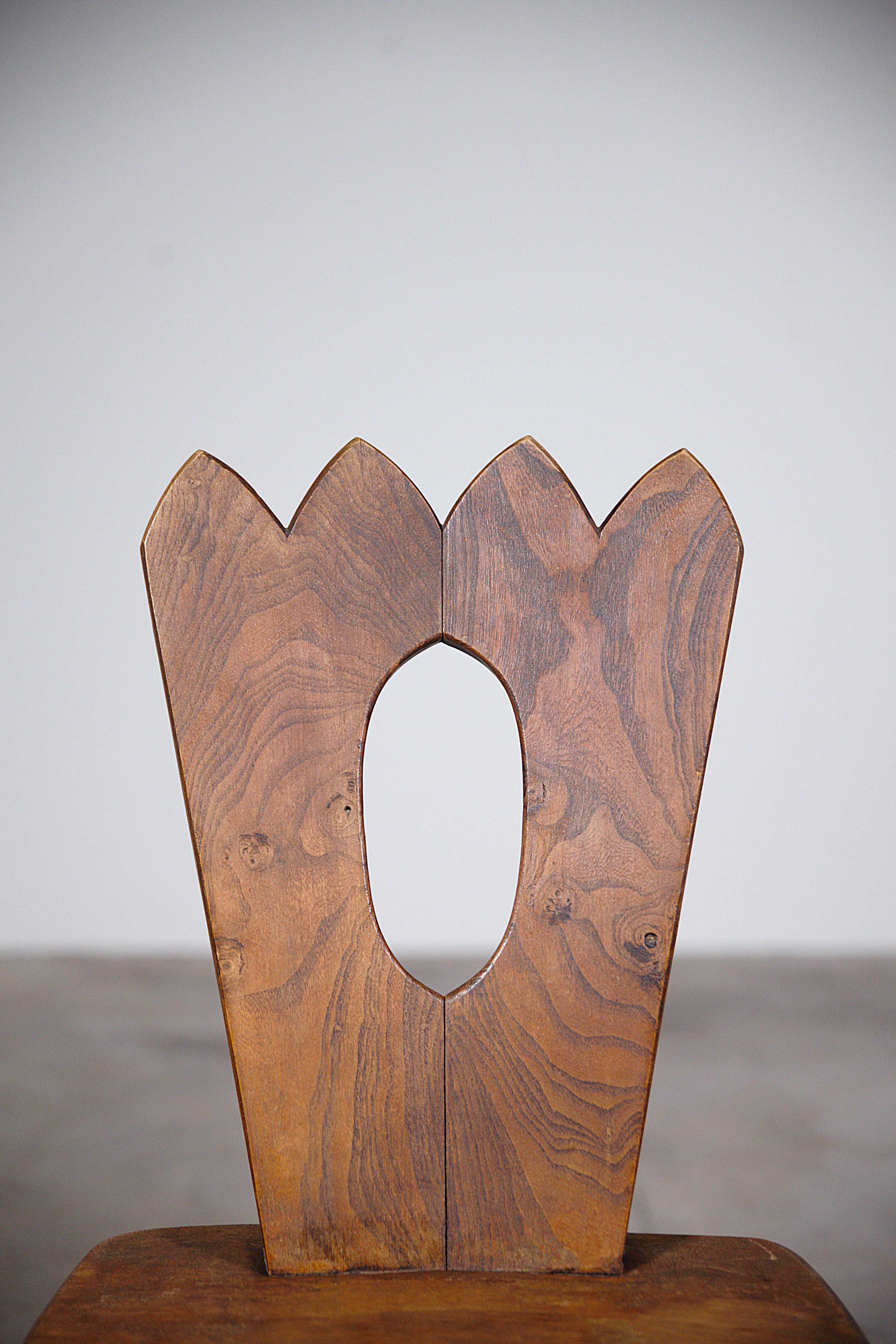 A Pair of Mountain Dining Chairs by Aranjou France 1970's im Angebot 1