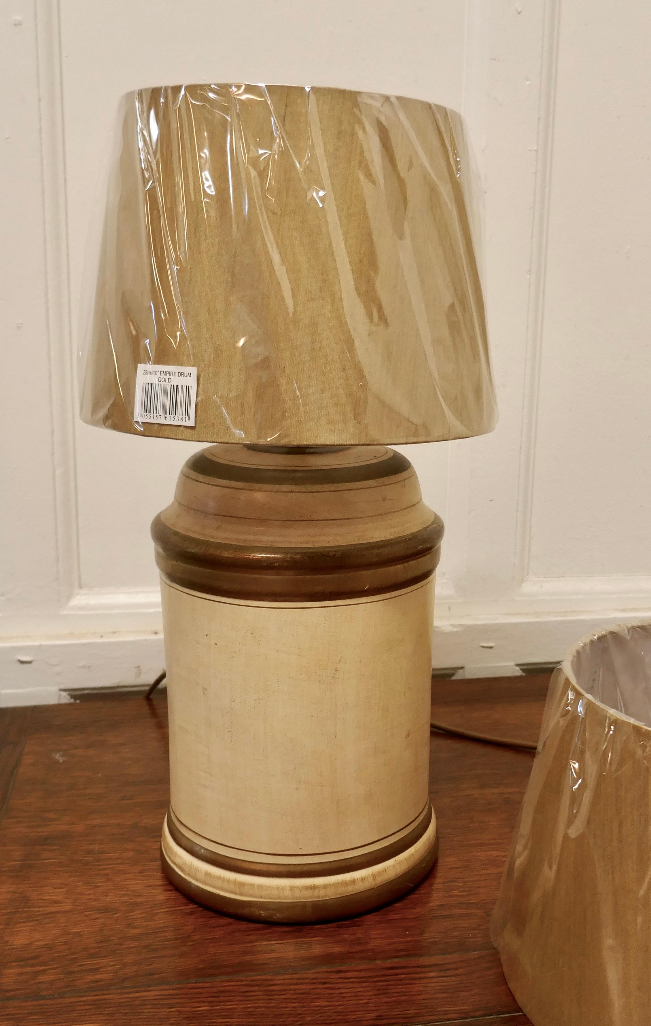 mustard table lamps