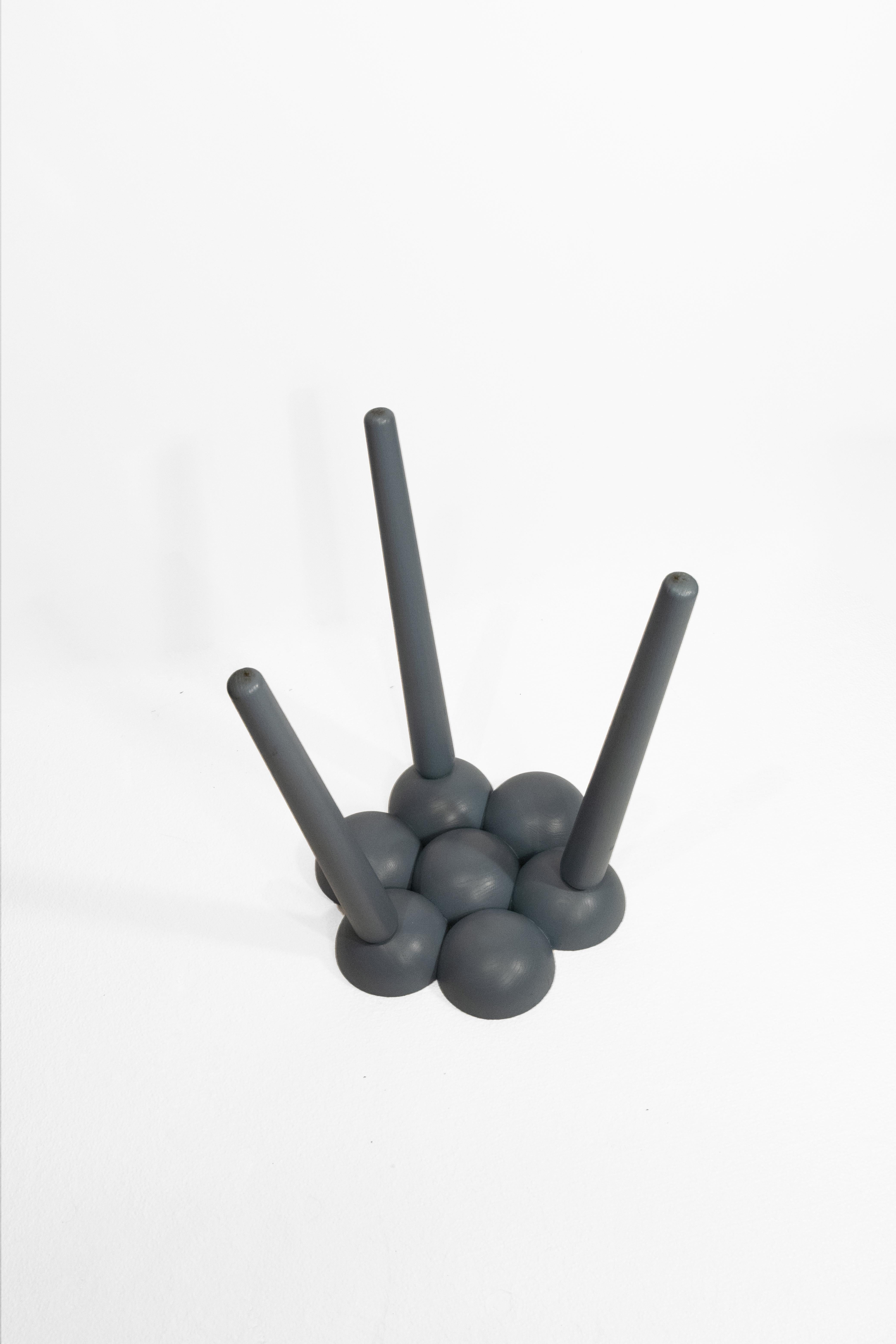 A Pair of “Myltha” Stools by Lisa Hilland For Sale 4