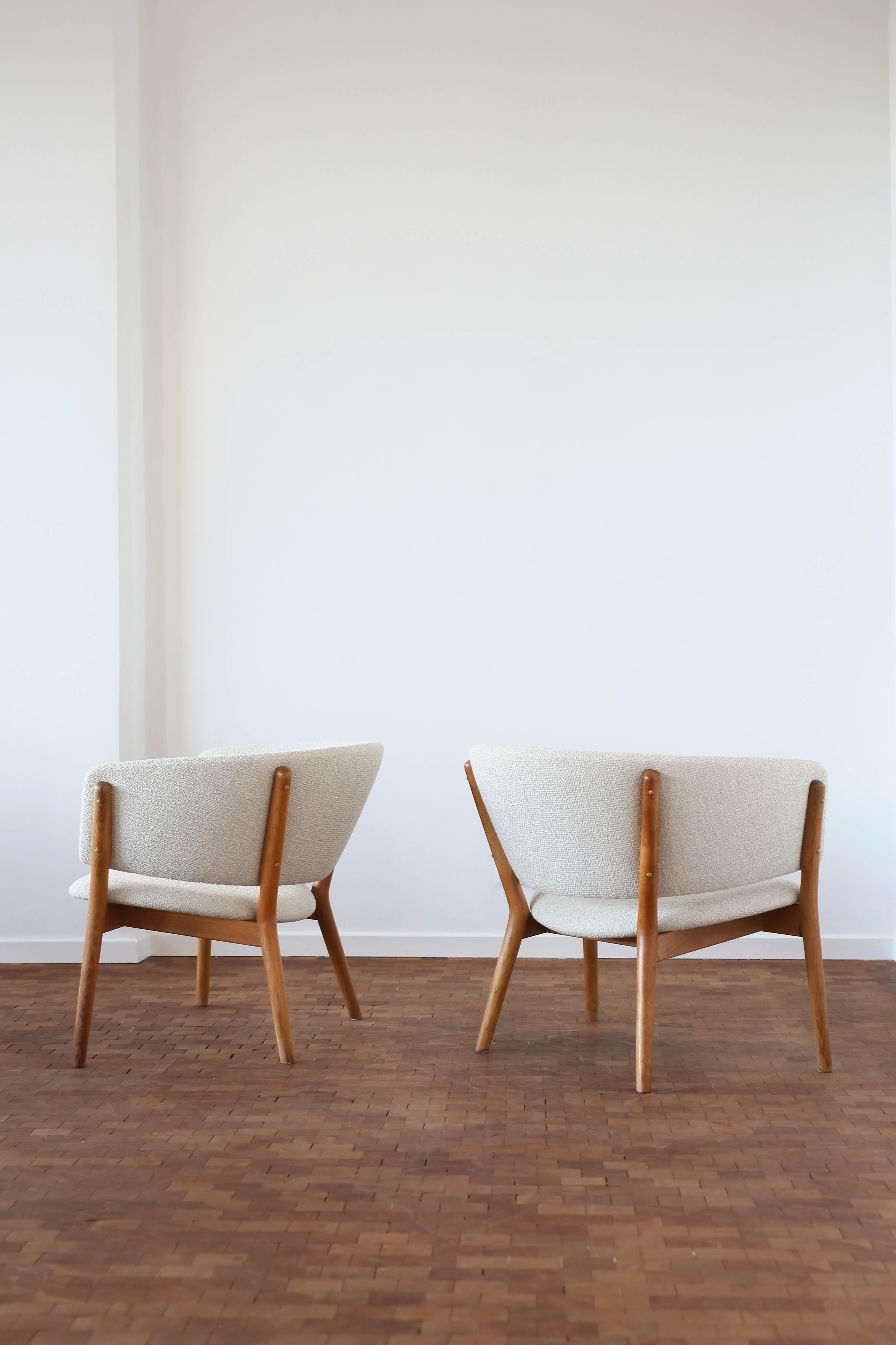 Danish A pair of Nanna Ditzel chairs, model ND83 for Søren Willadsen  For Sale