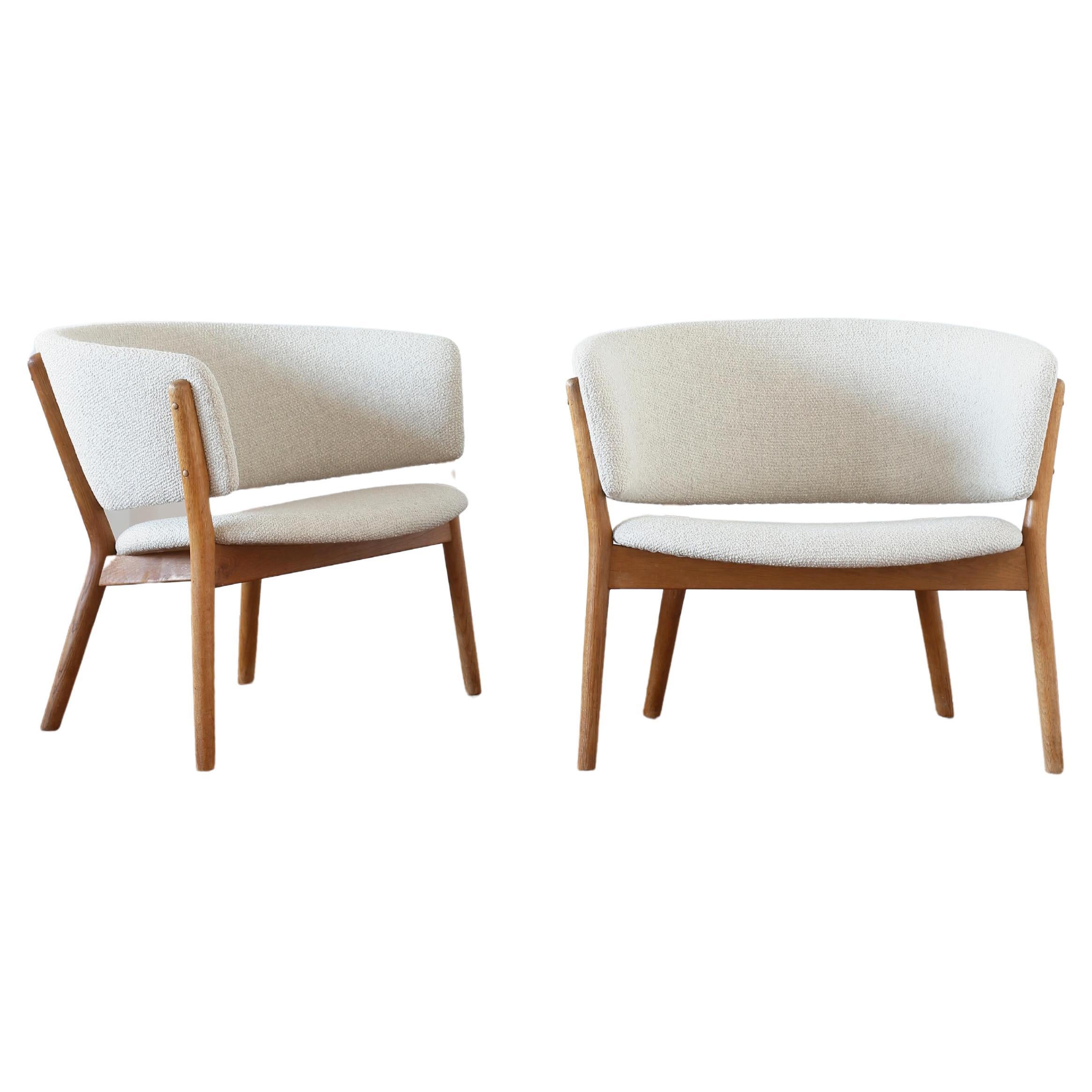 A pair of Nanna Ditzel chairs, model ND83 for Søren Willadsen 