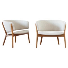 Retro A pair of Nanna Ditzel chairs, model ND83 for Søren Willadsen 
