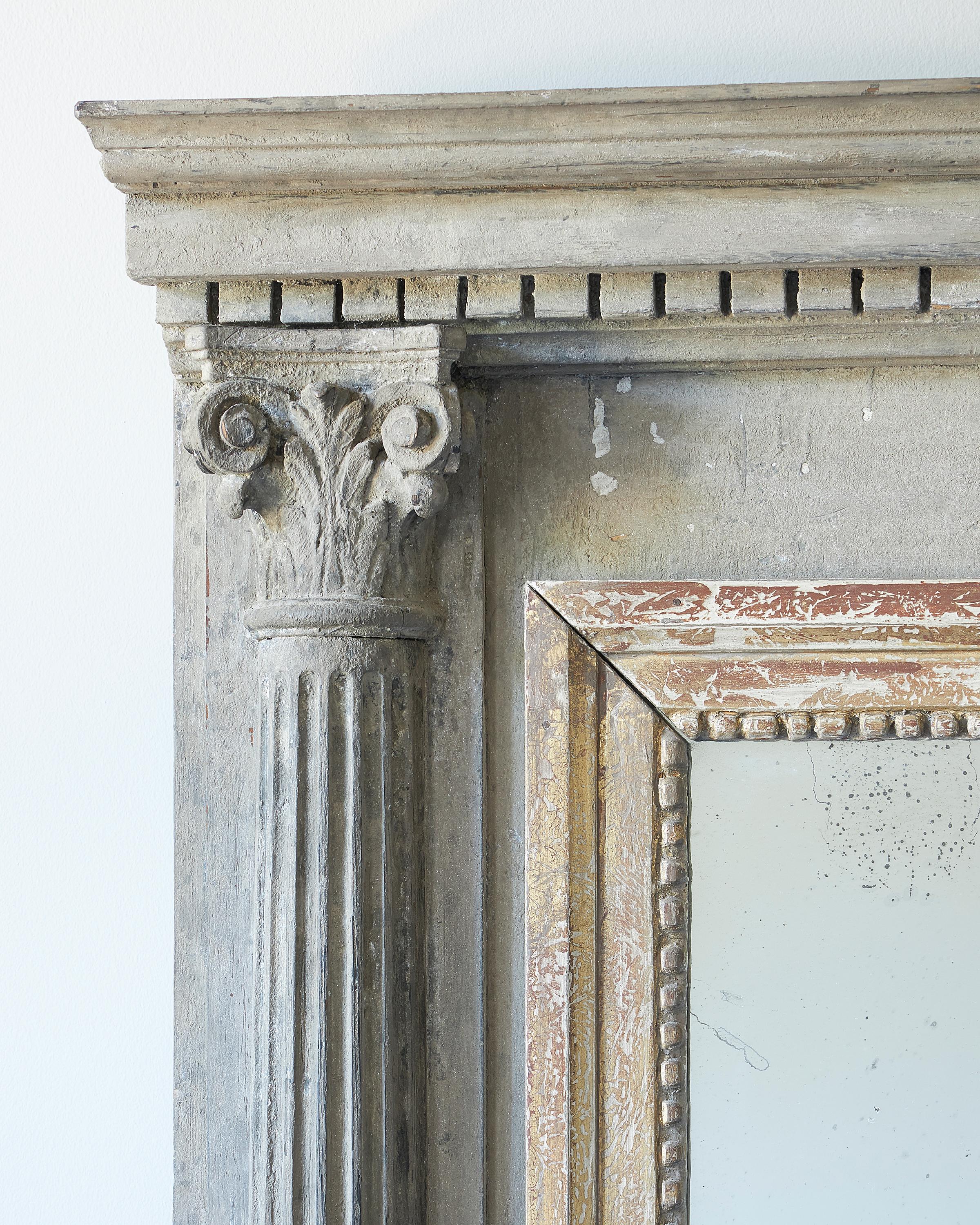 French Pair of Neoclassical Style Mirror