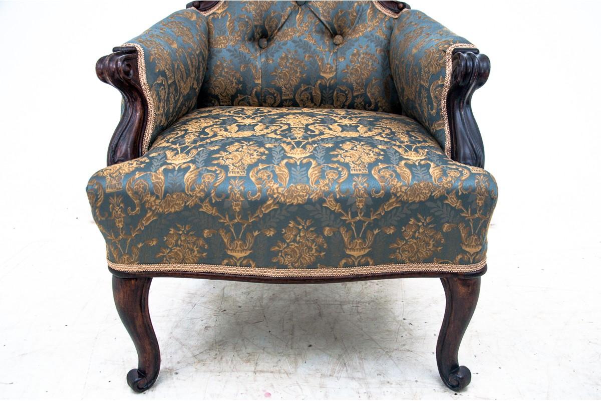 Early 20th Century Pair of Neo-Rococo Armchairs from Around 1910