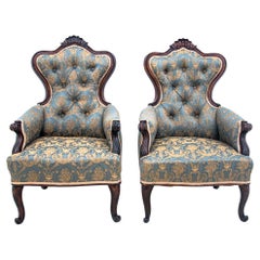 Pair of Neo-Rococo Armchairs from Around 1910