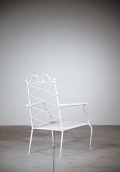 A Pair of Neoclassical Armchairs by René Prou France 1950's