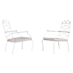 Paire de fauteuils néoclassiques par René Prou France 1950's Paire de fauteuils néoclassiques par René Prou France 1950's