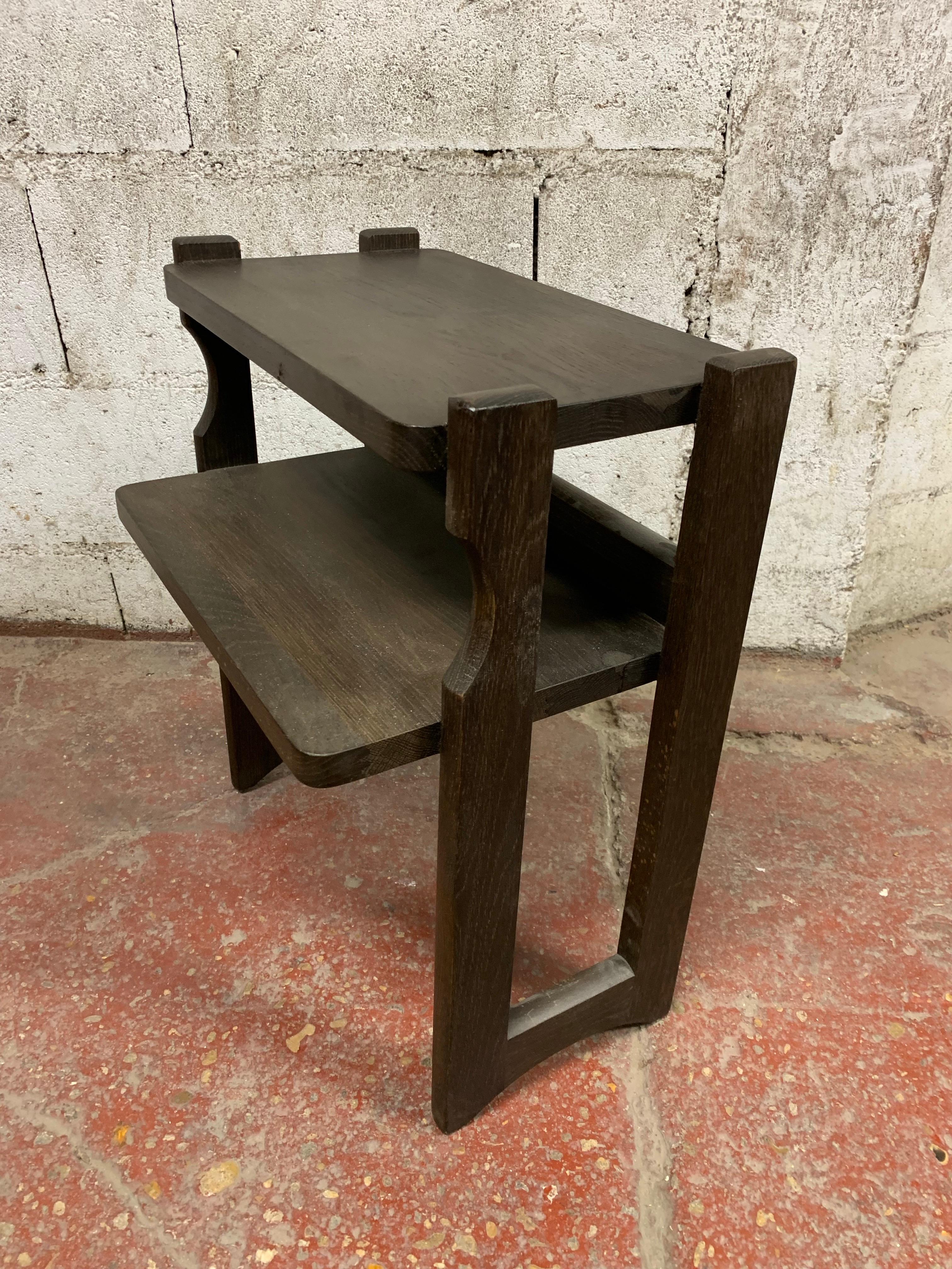 Autre Paire de night stand en Oak Guillerme et Chambron en vente