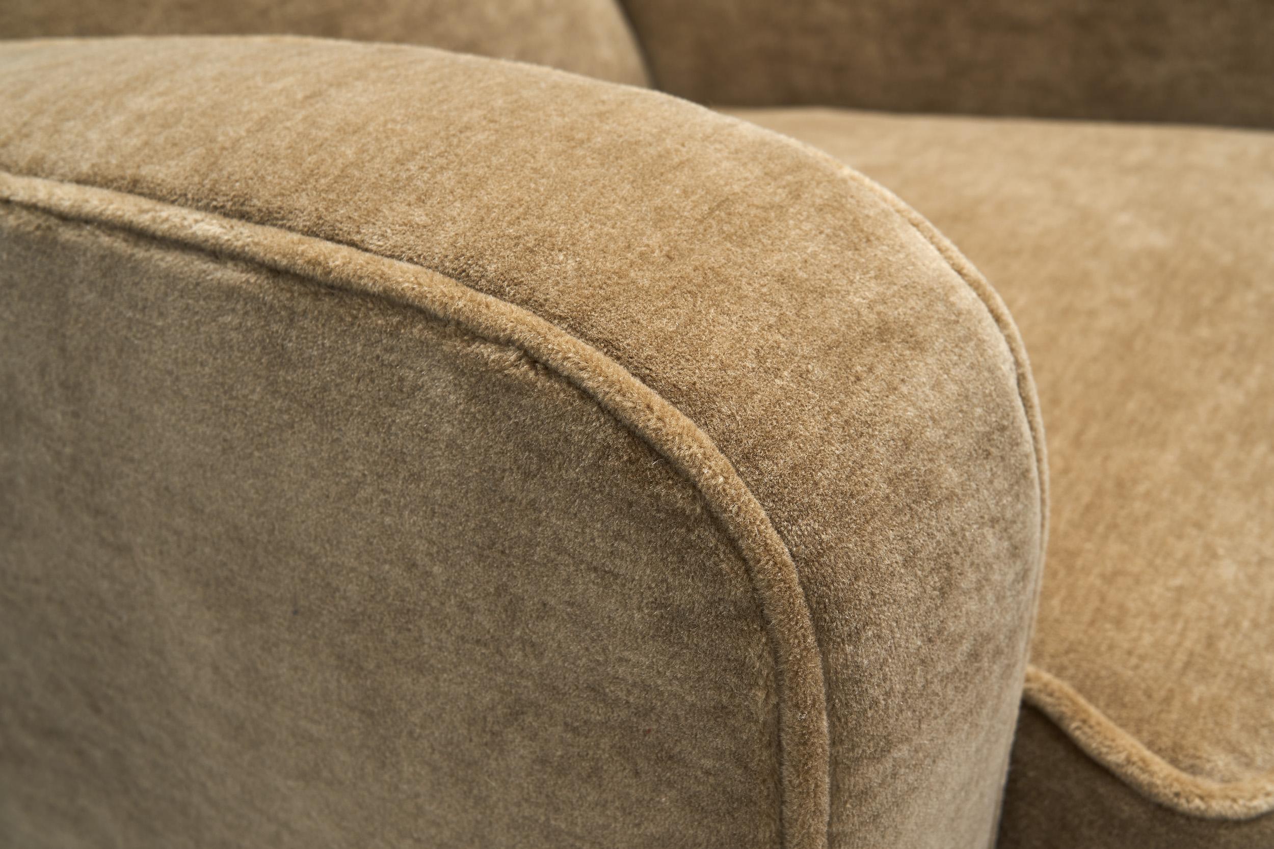 A Pair of Norwegian Art Deco Oak Armchairs, Norway 1930s For Sale 6