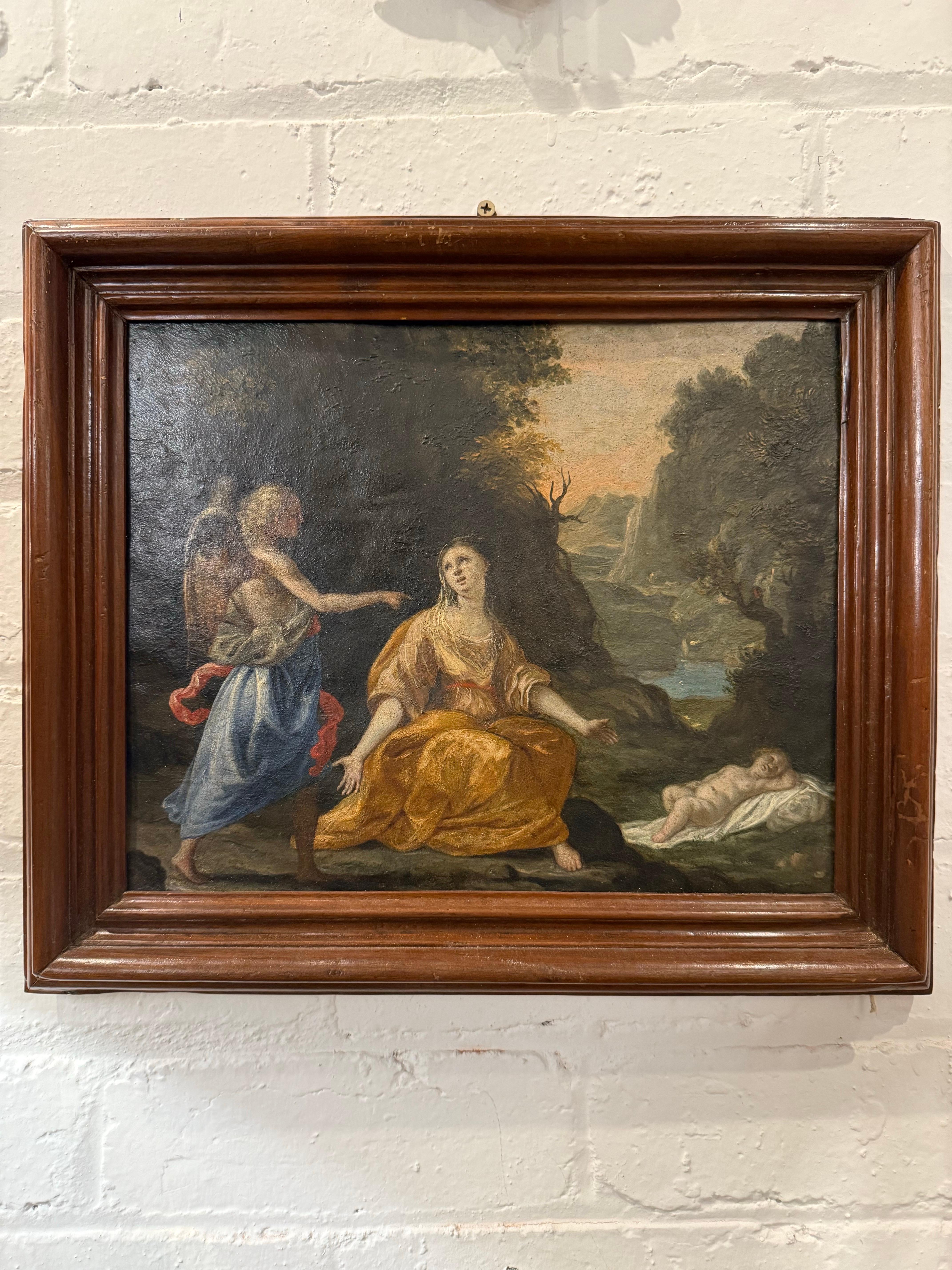Cuivre Paire de peintures à l'huile sur cuivre, écoleologne, 18ème siècle en vente