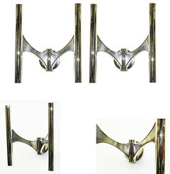 Pair of Original 1970s Wall Sconces by Gaetano Sciolari