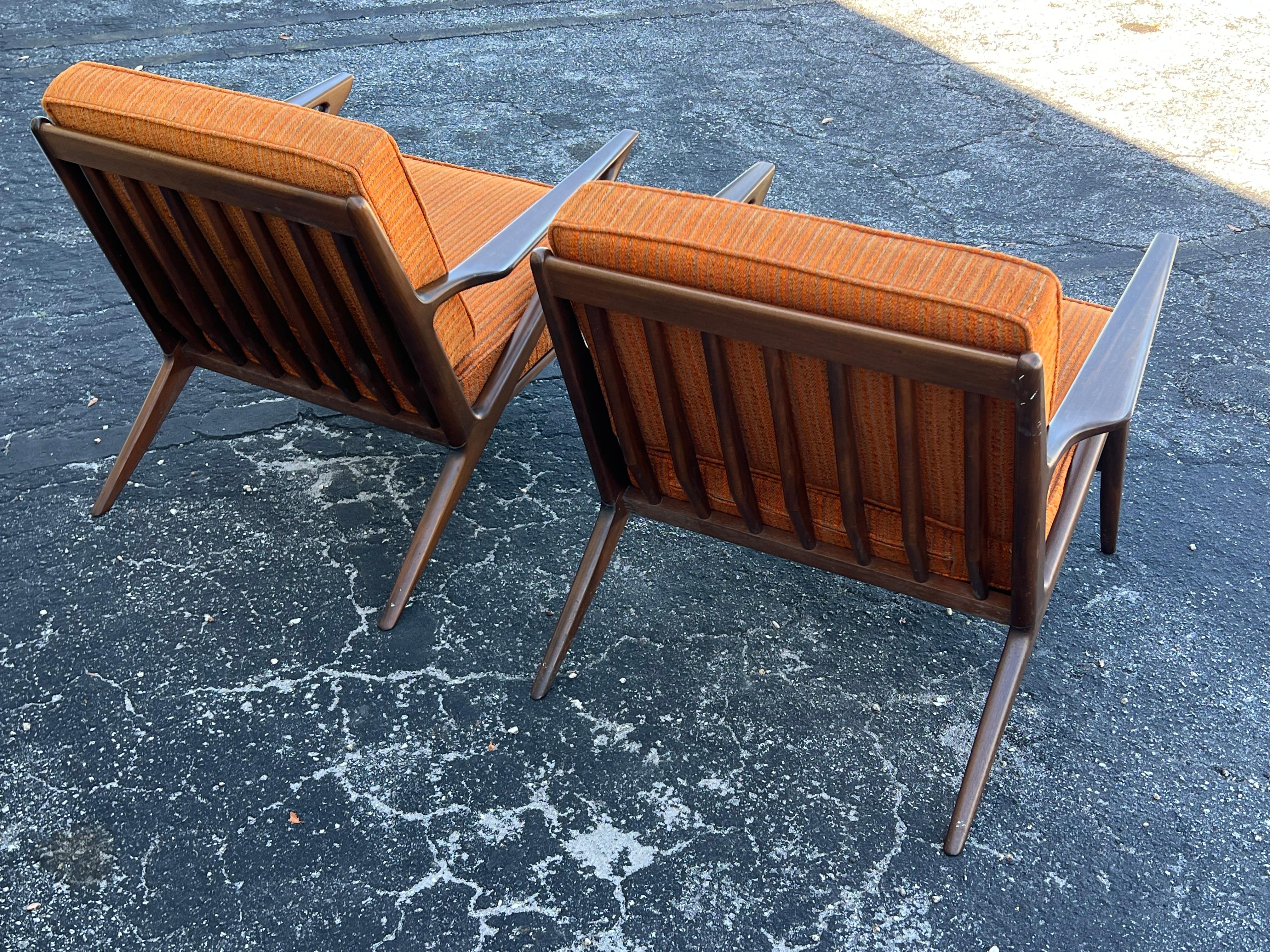 Mid-Century Modern A Pair Of Original 
