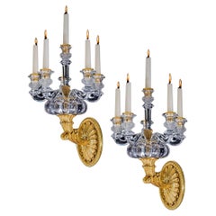 Apliques y candelabros de metal