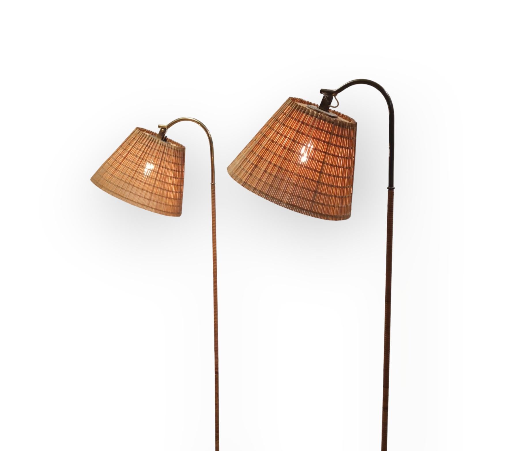 A Pair of Paavo Tynell Floor Lamps model. 9609, Taito Oy 4