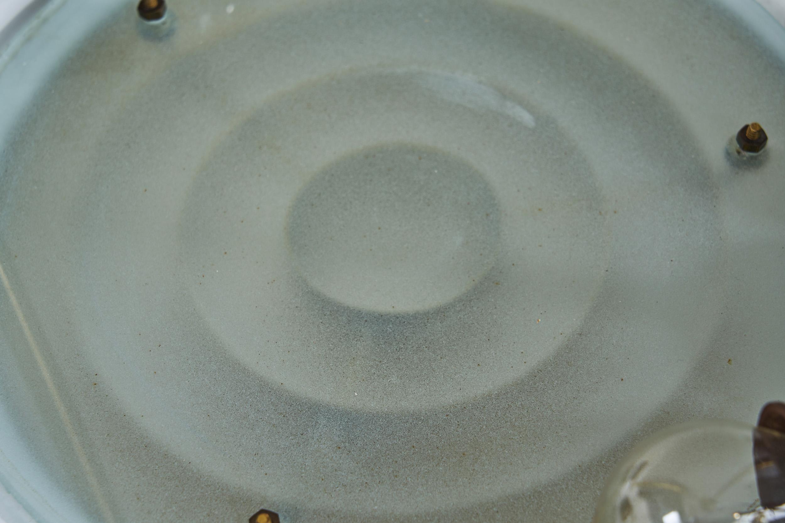 Coppia di lampade da soffitto Paavo Tynell modello 