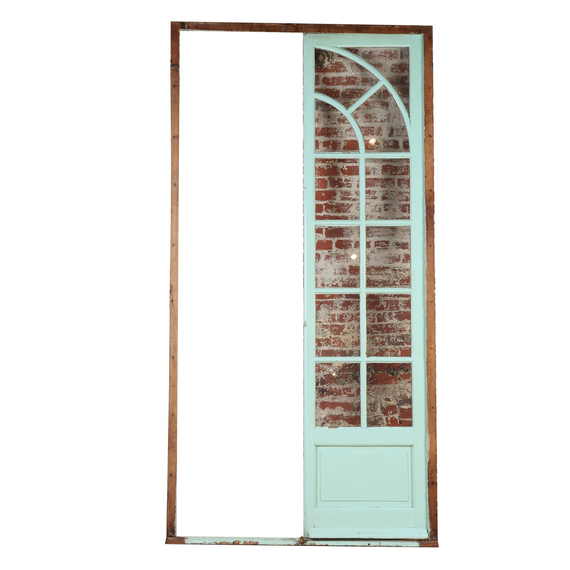 Pair of Painted French Doors with Individual Panes, circa 1900 7
