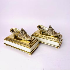Pair of Paperweights in Bronze from 19th Century